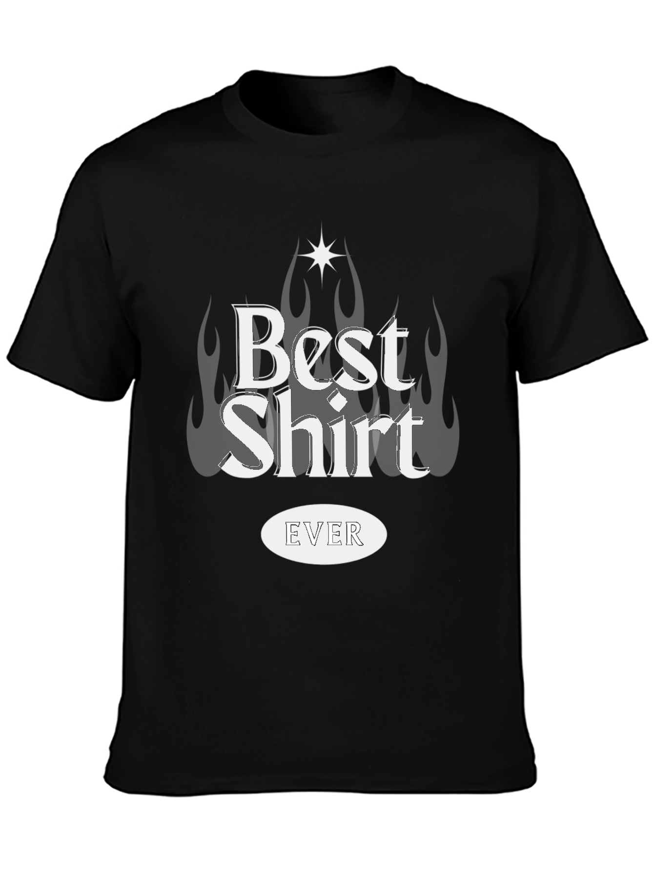 Best Shirt Ever - Graphic Print T-Shirt