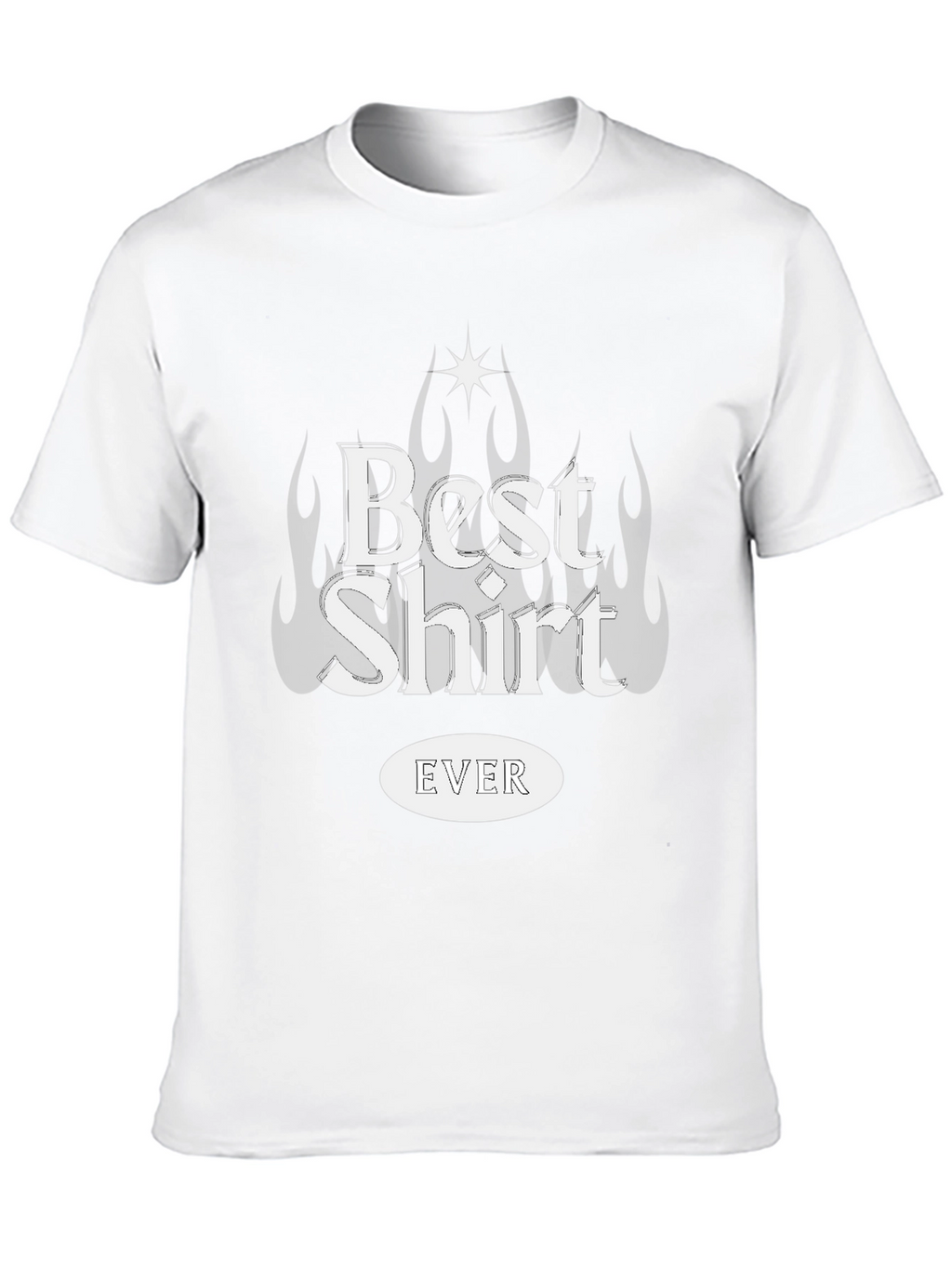 Best Shirt Ever - Graphic Print T-Shirt
