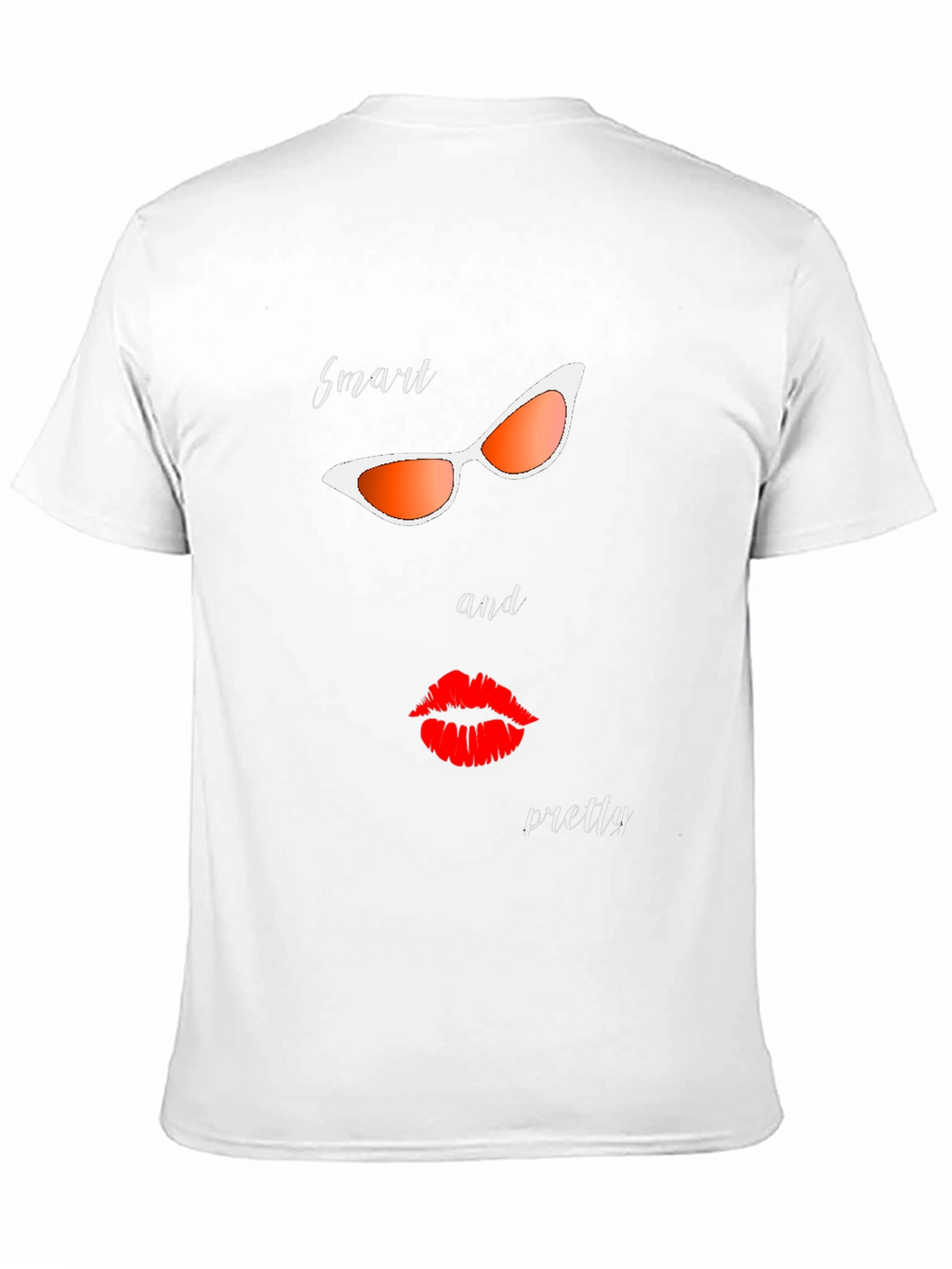 Smart & Pretty Graphic Tee - Stylish Black T-Shirt