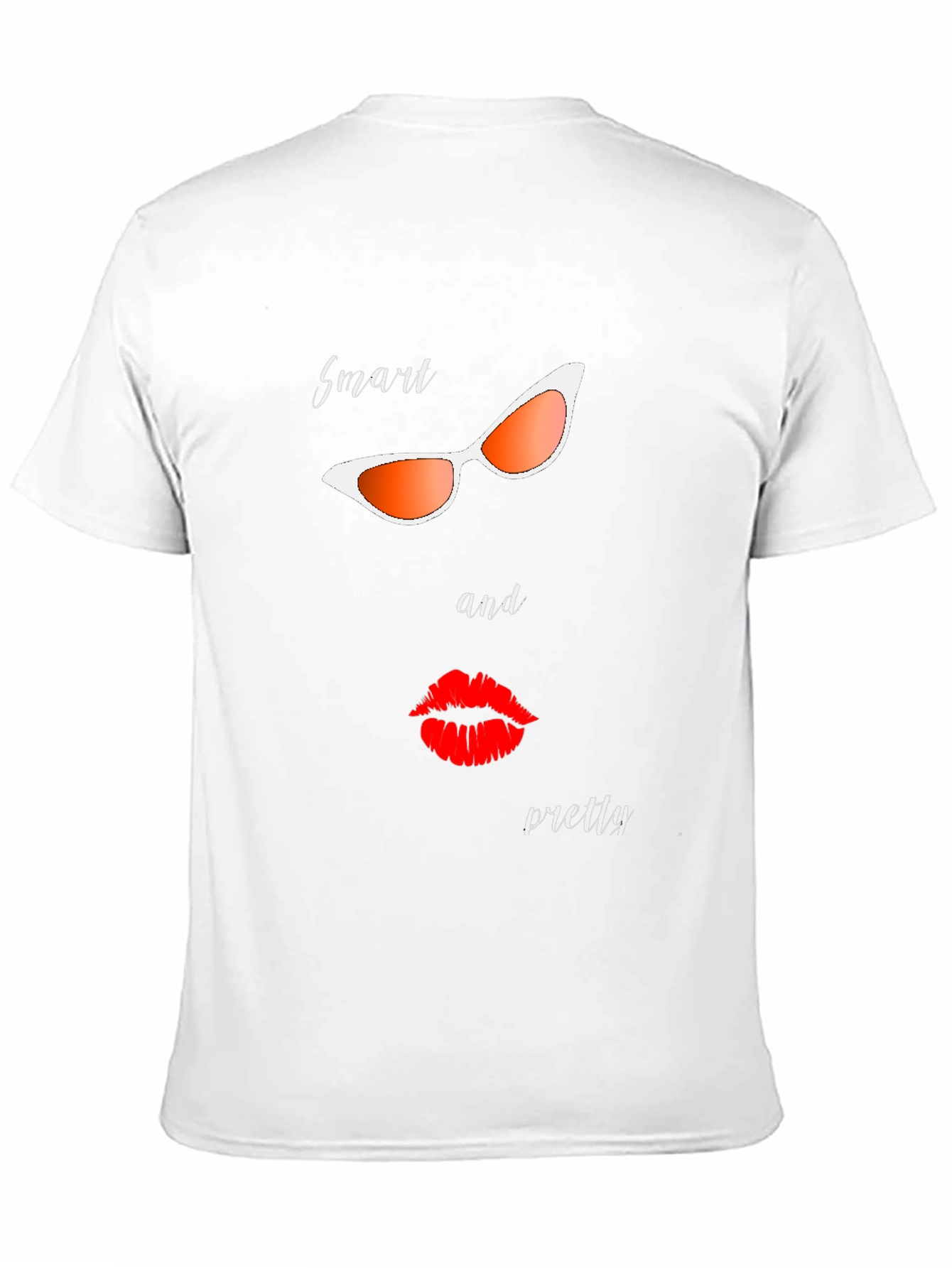 Smart & Pretty Graphic Tee - Stylish Black T-Shirt