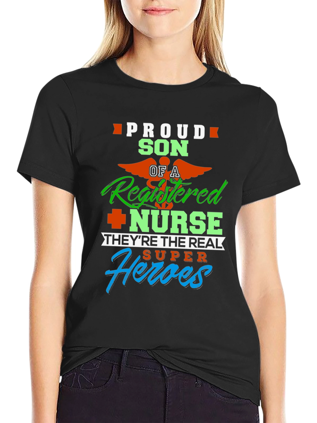 Proud Son of a Registered Nurse Graphic Tee