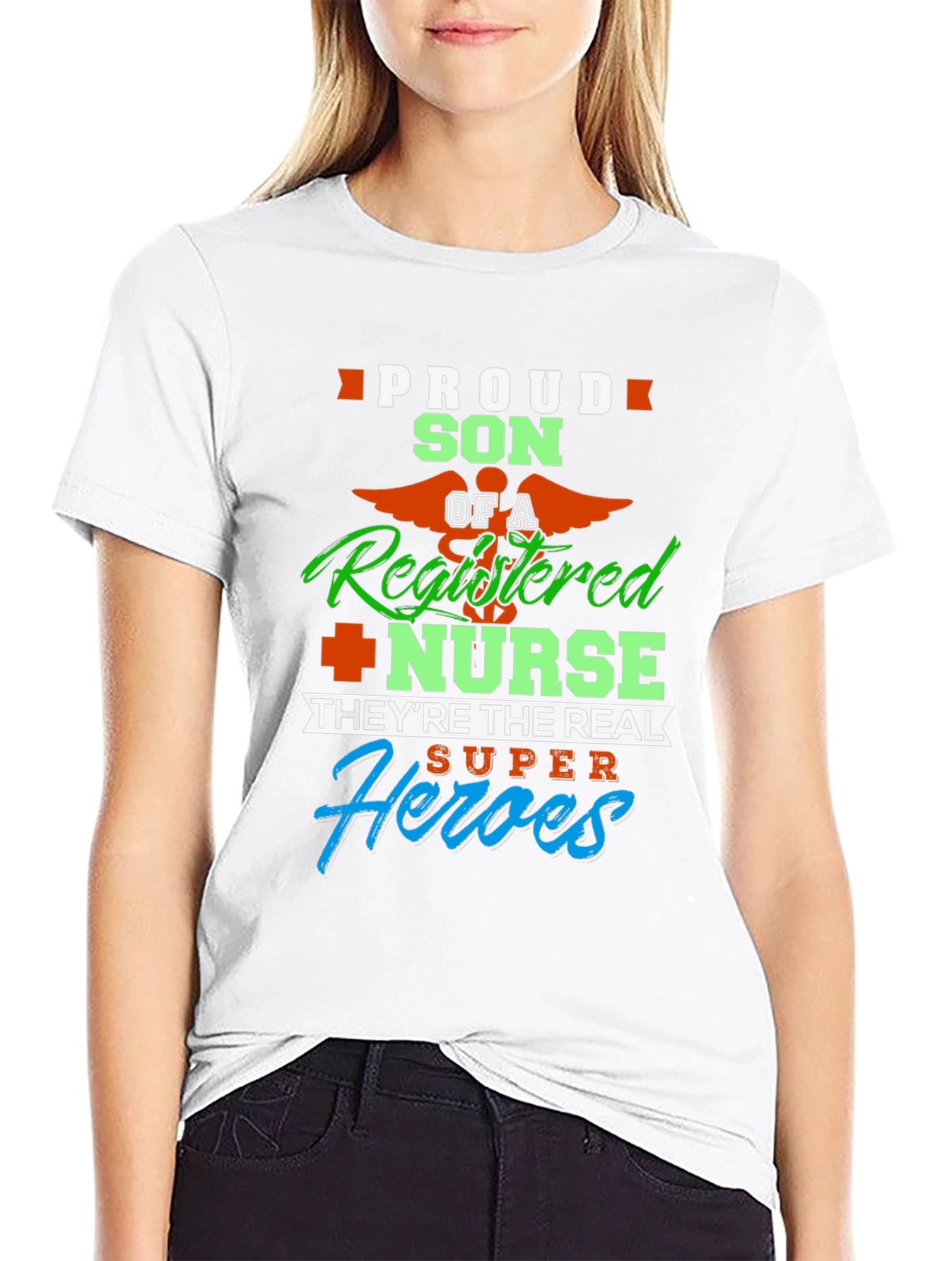 Proud Son of a Registered Nurse Graphic Tee