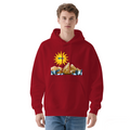 Mountain Peak Hoodie - Adventure Outdoor Graphic Sweatshirt for Climbers & Hikers