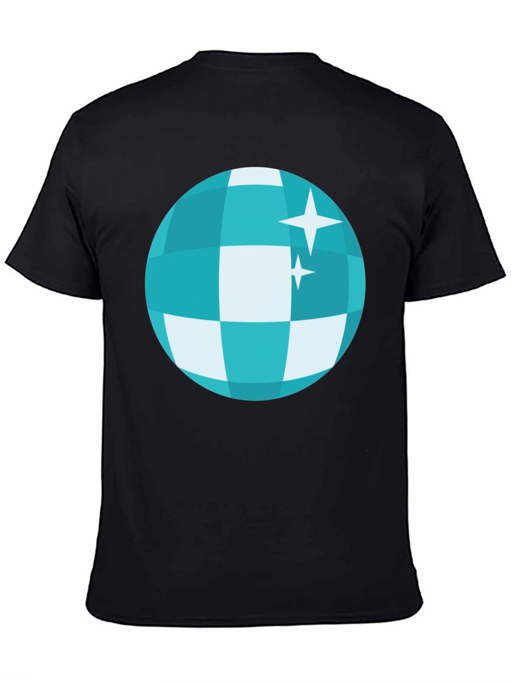 Disco Ball Graphic Tee - Retro Style