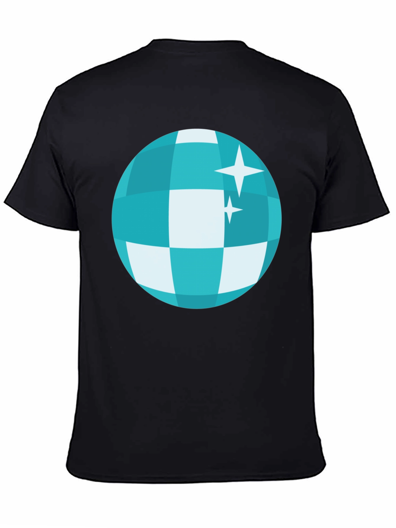 Disco Ball Graphic Tee - Retro Style