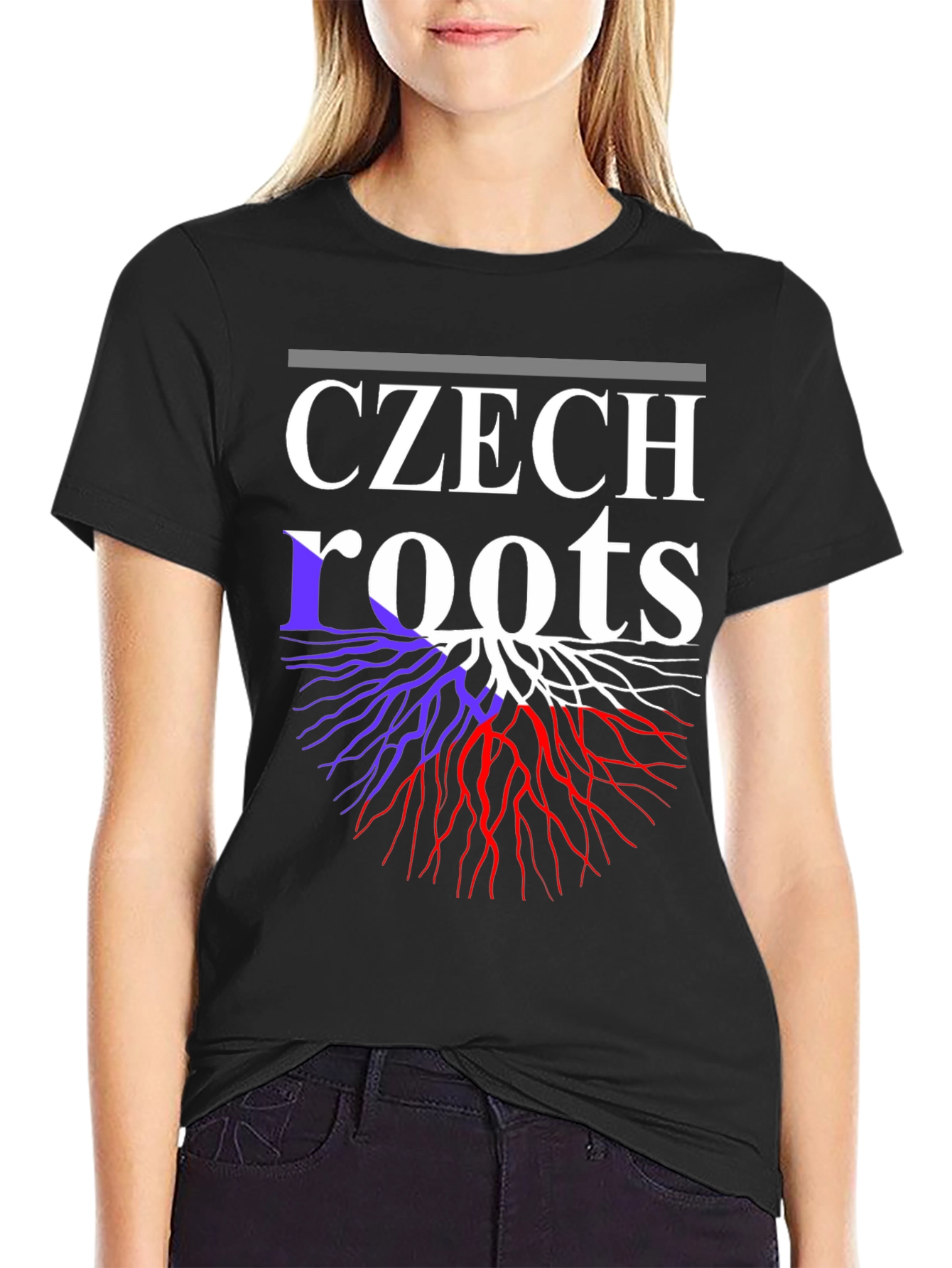 Czech Roots T-Shirt Country Pride Heritage Tee