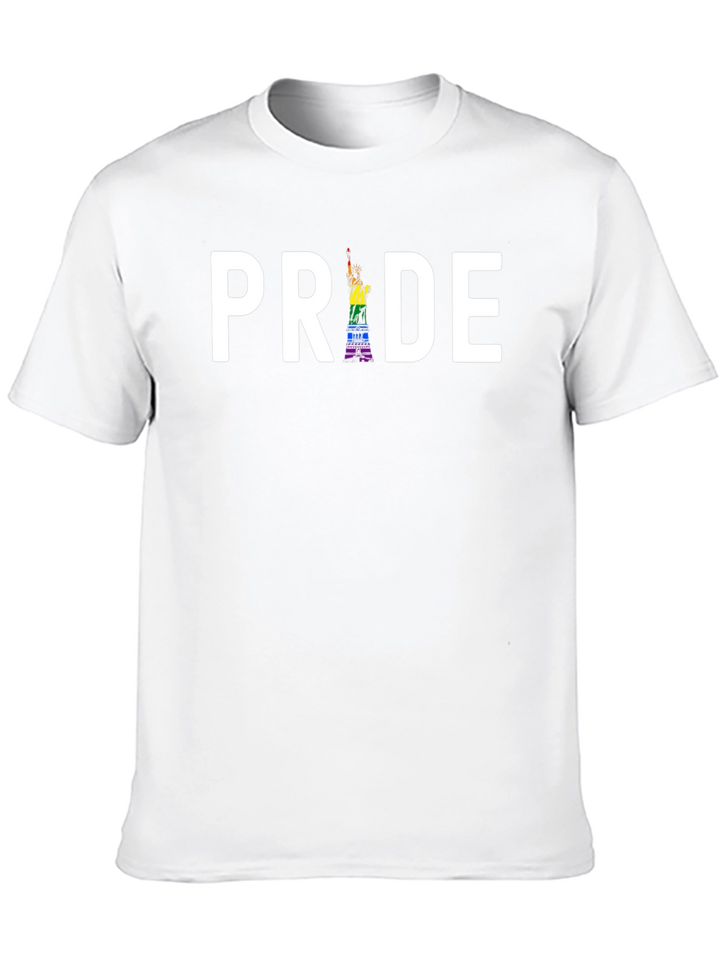 Pride Statue of Liberty Graphic Tee - Black