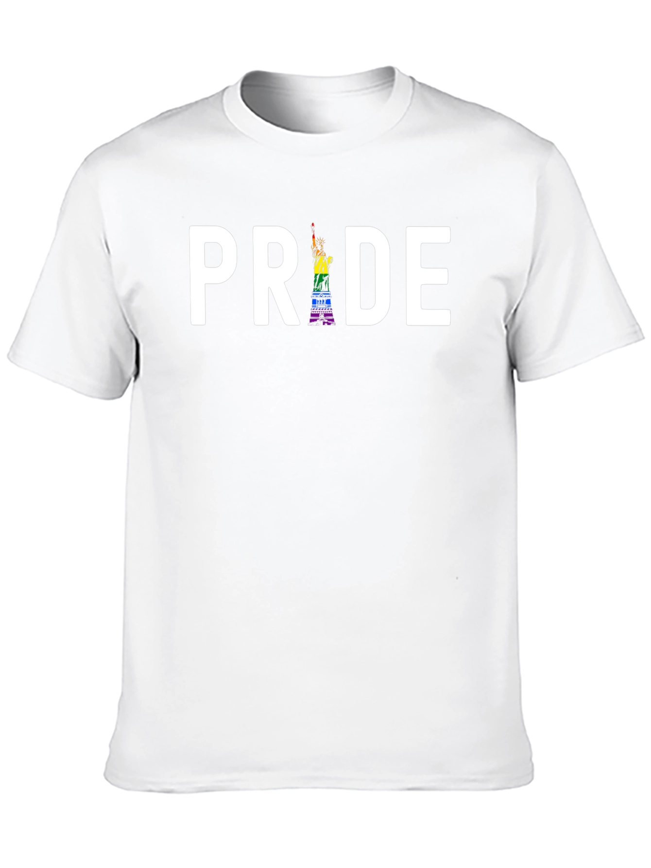 Pride Statue of Liberty Graphic Tee - Black