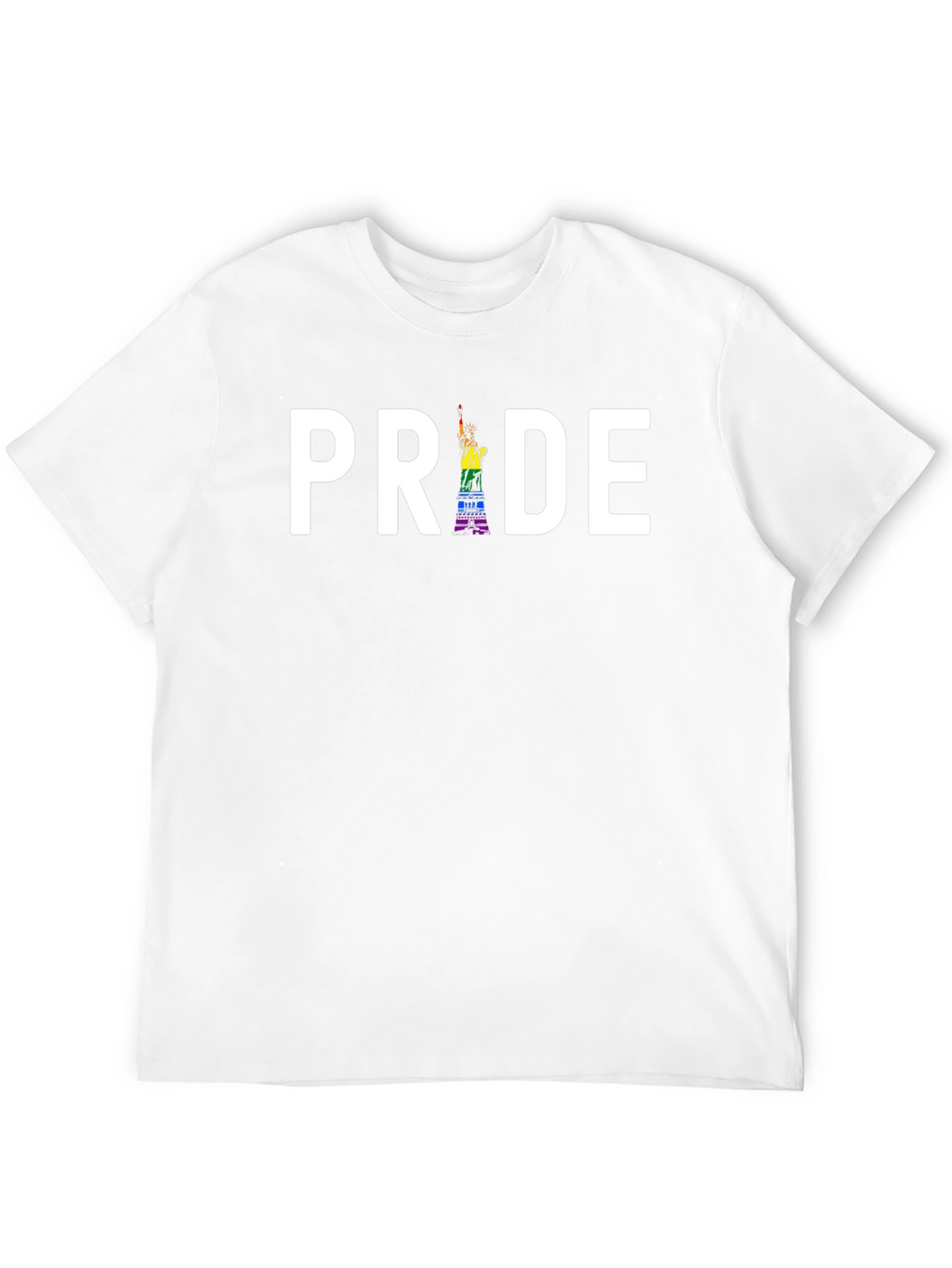 Pride Statue of Liberty Graphic Tee - Black
