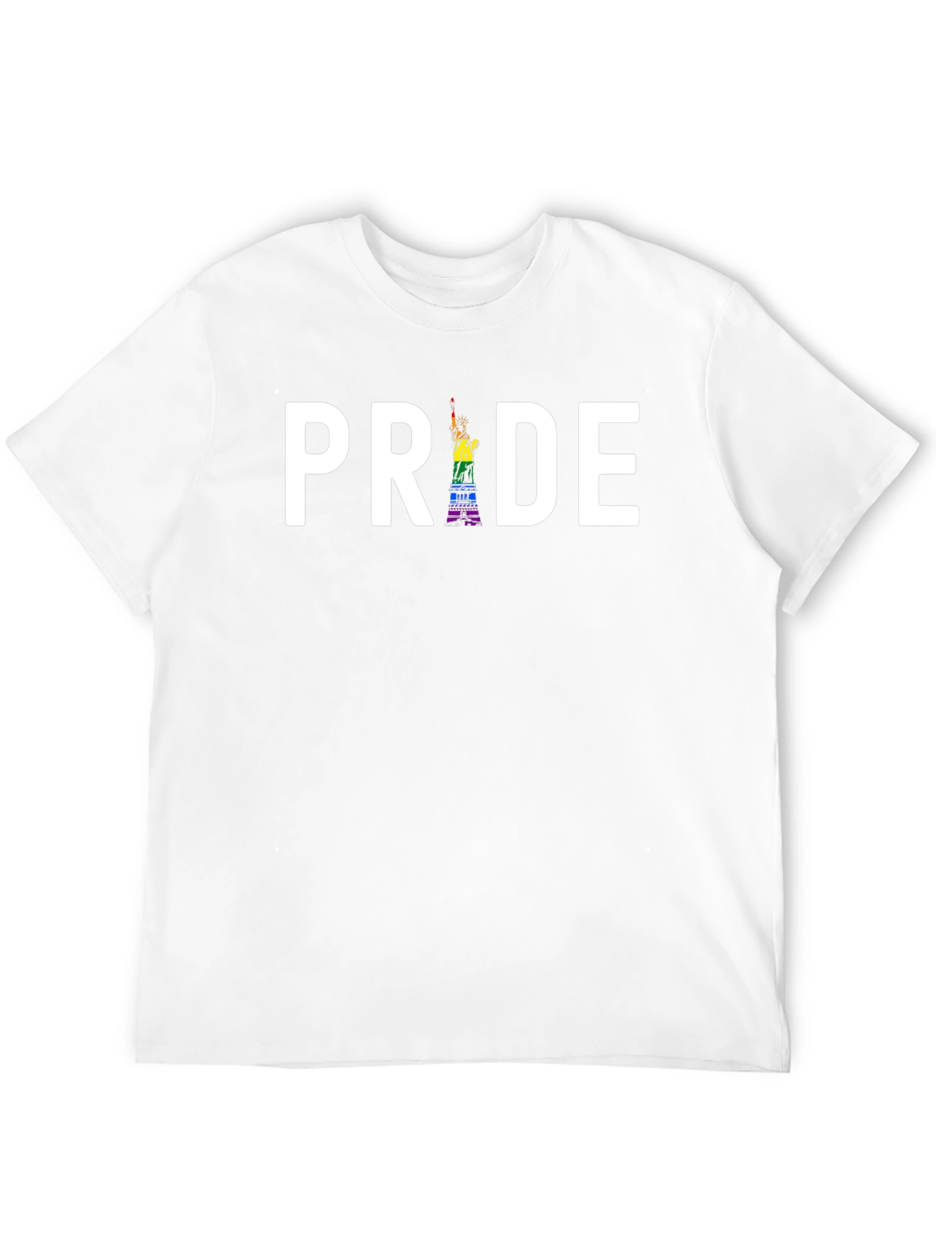 Pride Statue of Liberty Graphic Tee - Black