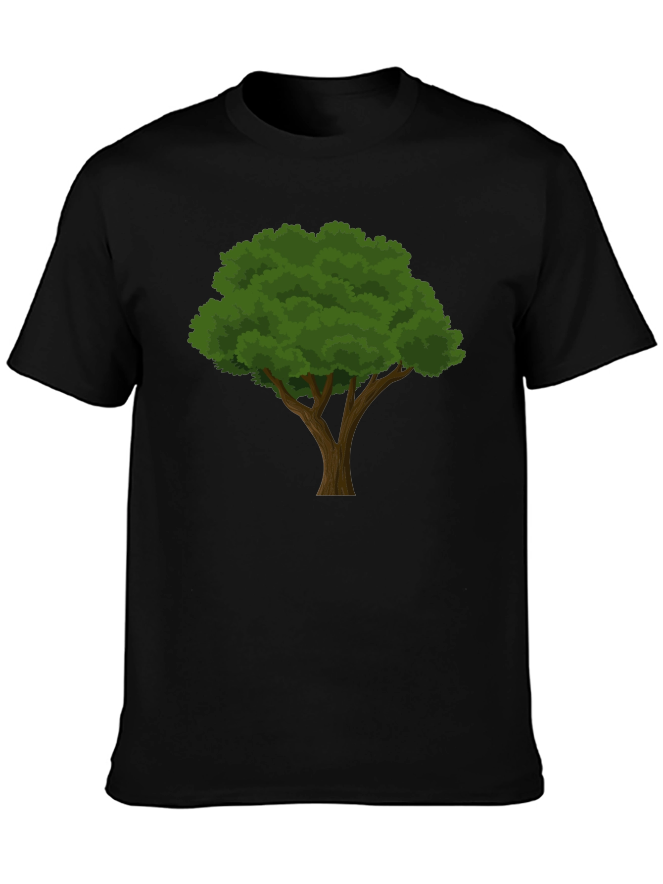 Black Tree Graphic Tee - Nature Inspired