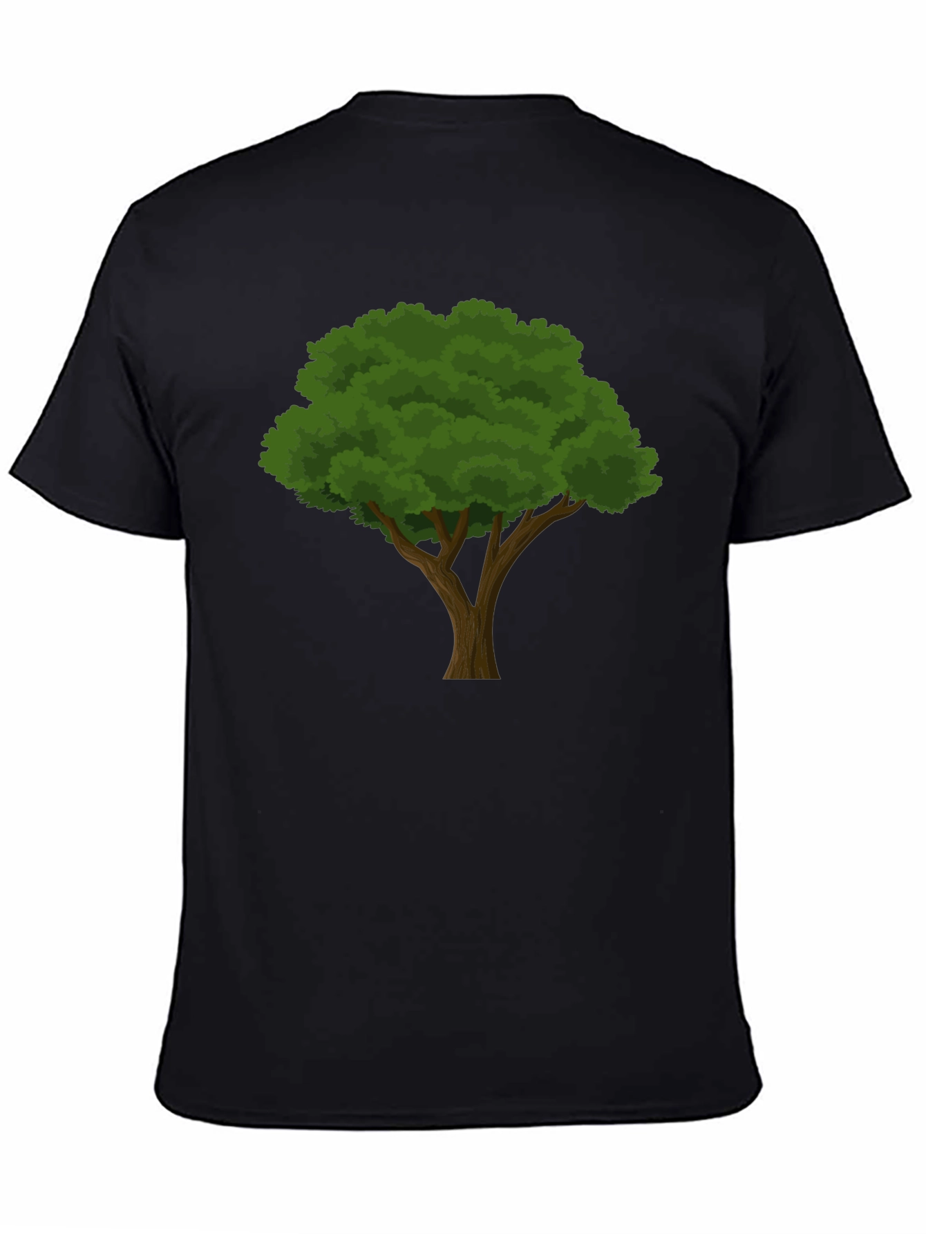 Black Tree Graphic Tee - Nature Inspired