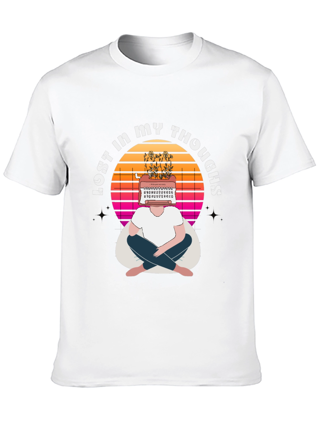 Lost In My Thoughts Graphic T-Shirt