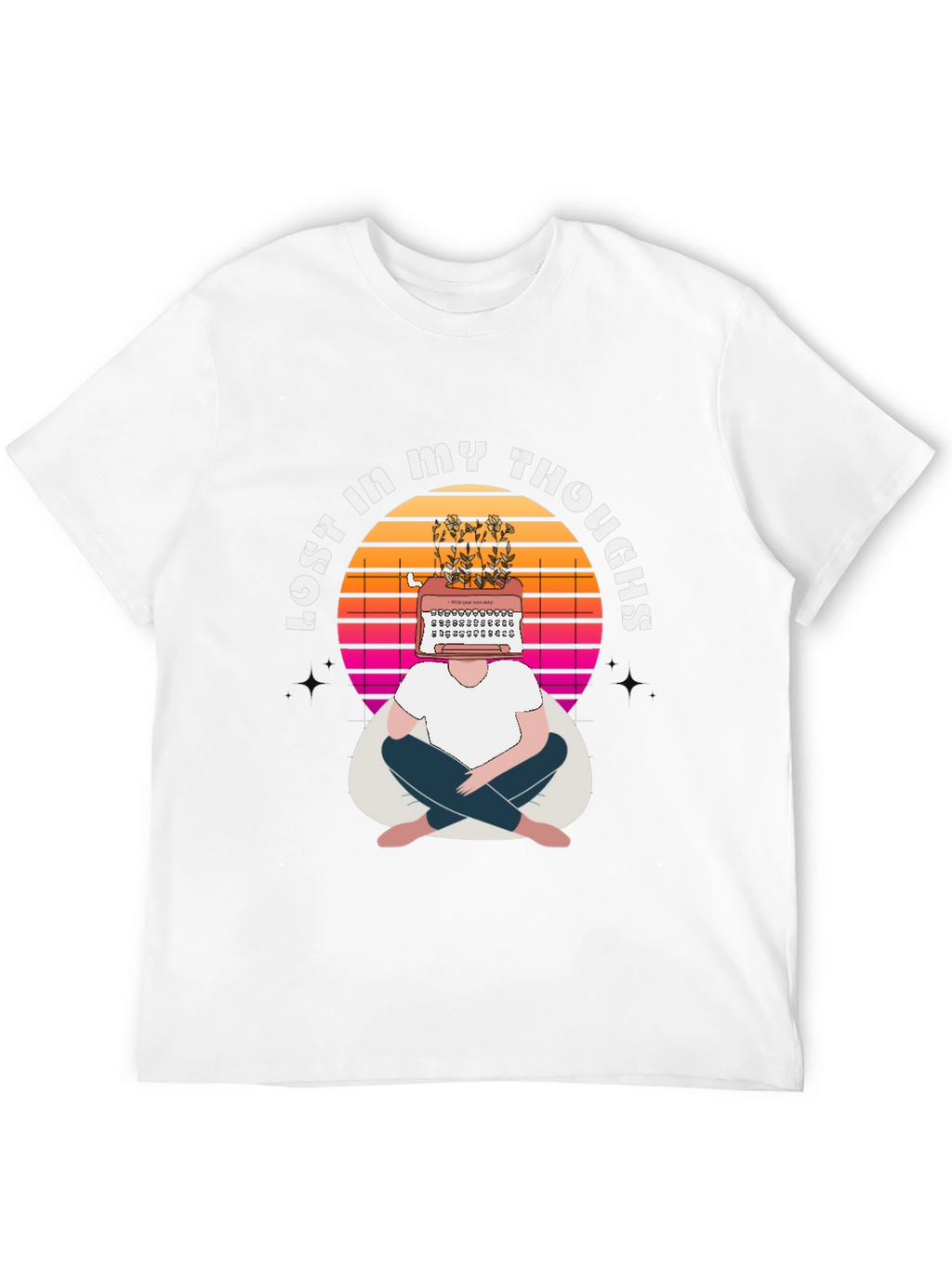 Lost In My Thoughts Graphic T-Shirt