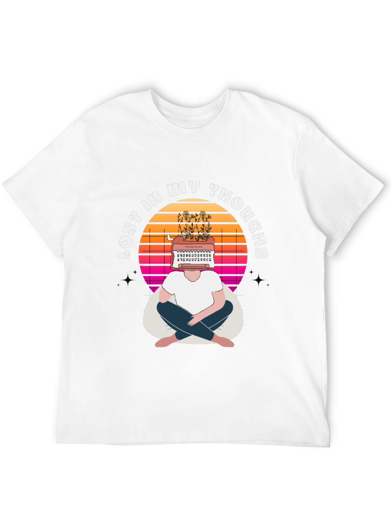 Lost In My Thoughts Graphic T-Shirt