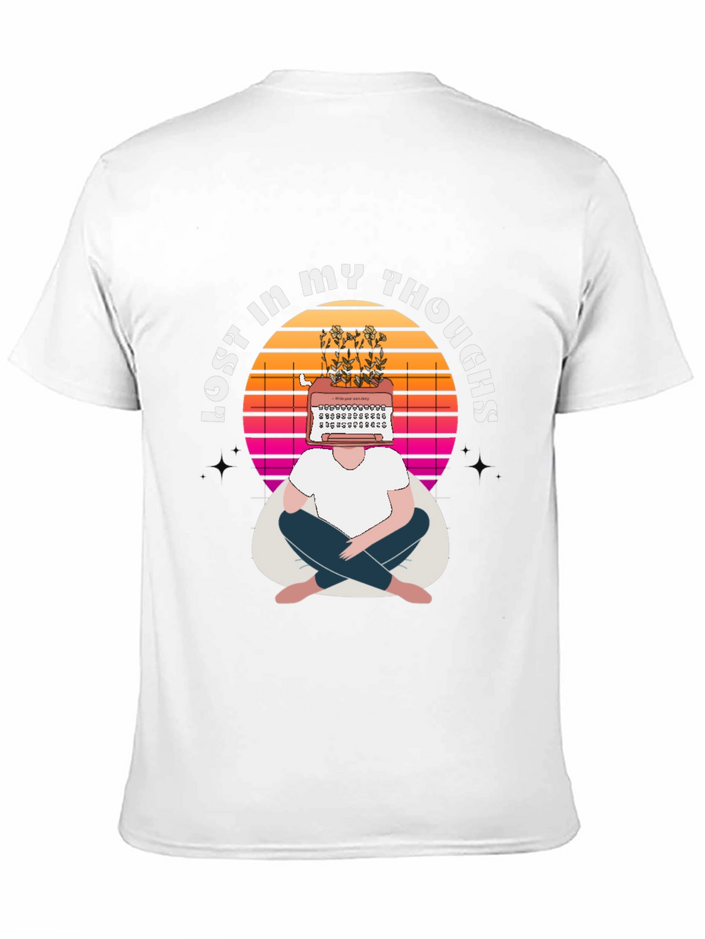 Lost In My Thoughts Graphic T-Shirt