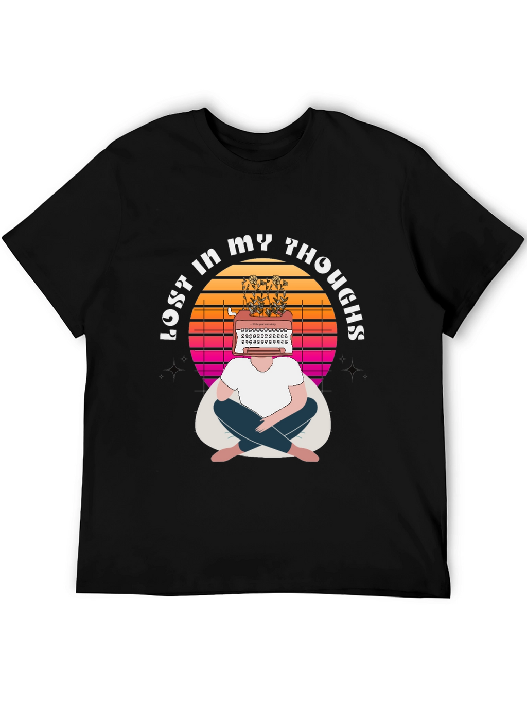 Lost In My Thoughts Graphic T-Shirt
