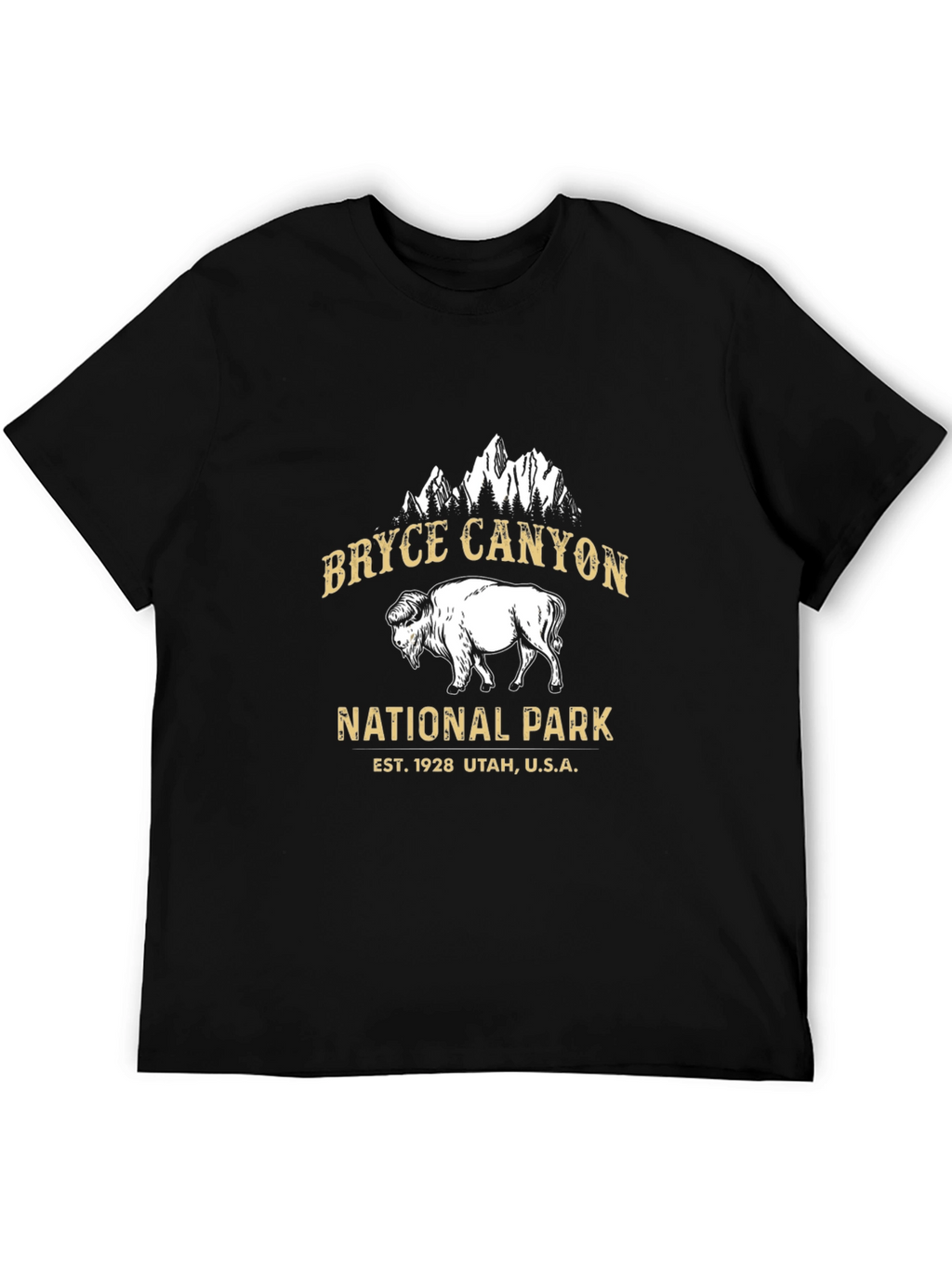 Bryce Canyon National Park Bison Graphic Tee