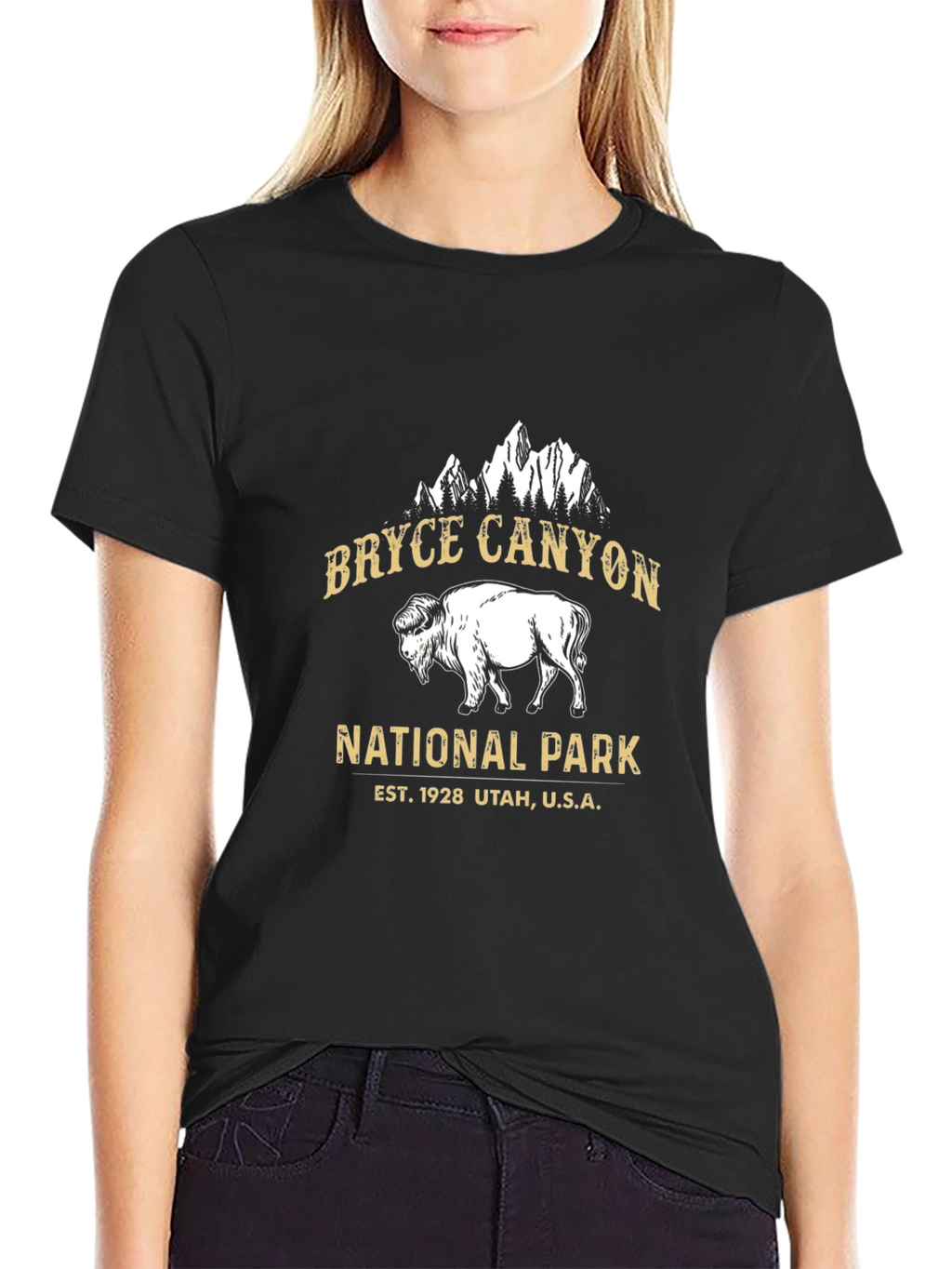 Bryce Canyon National Park Bison Graphic Tee