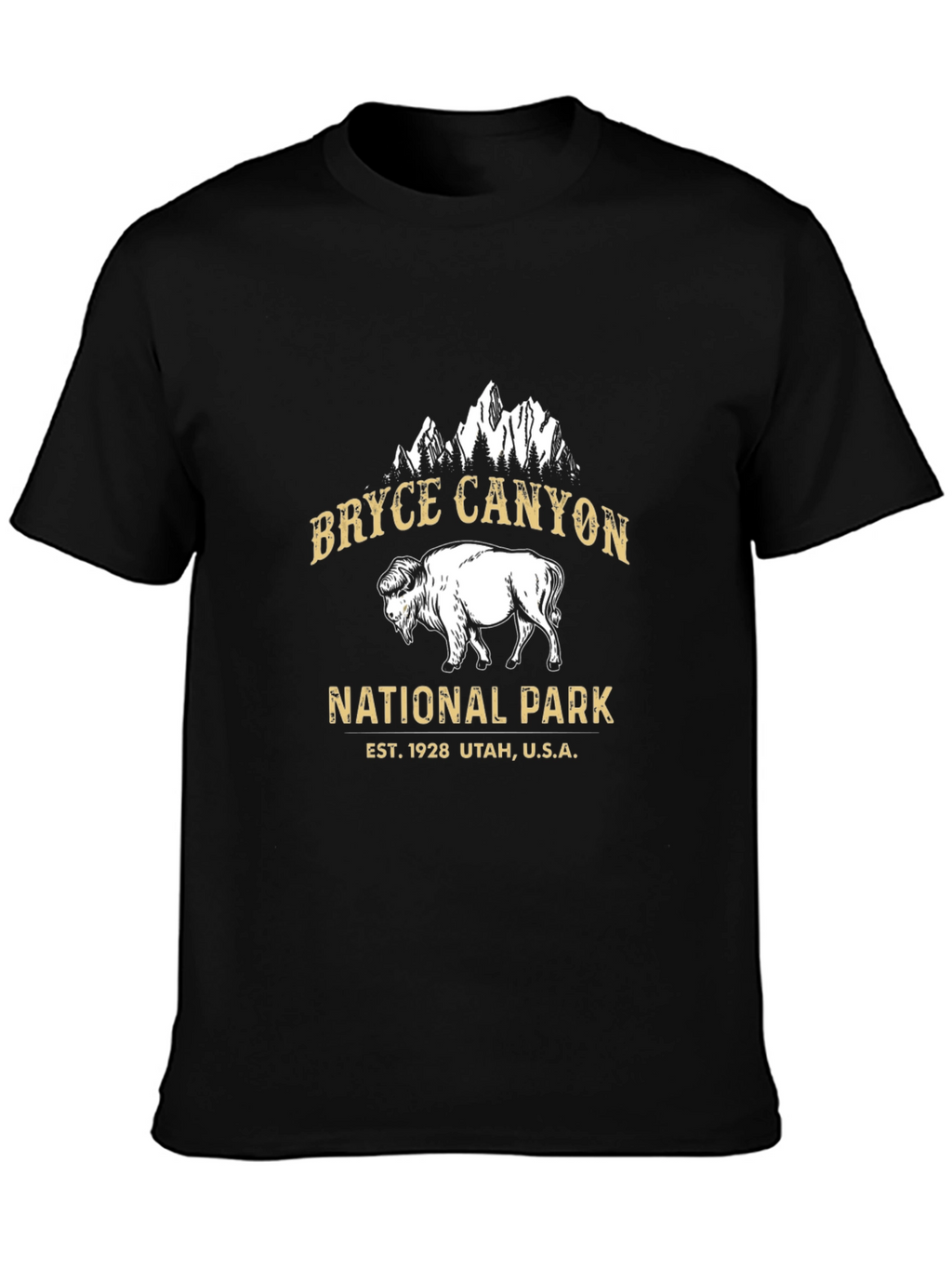 Bryce Canyon National Park Bison Graphic Tee