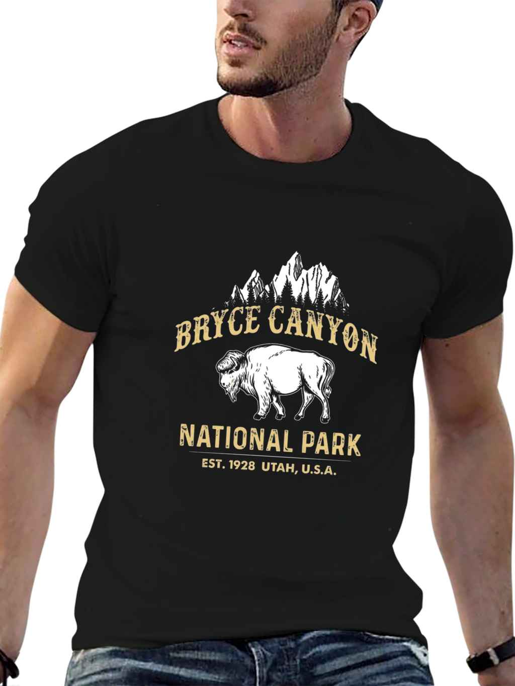 Bryce Canyon National Park Bison Graphic Tee