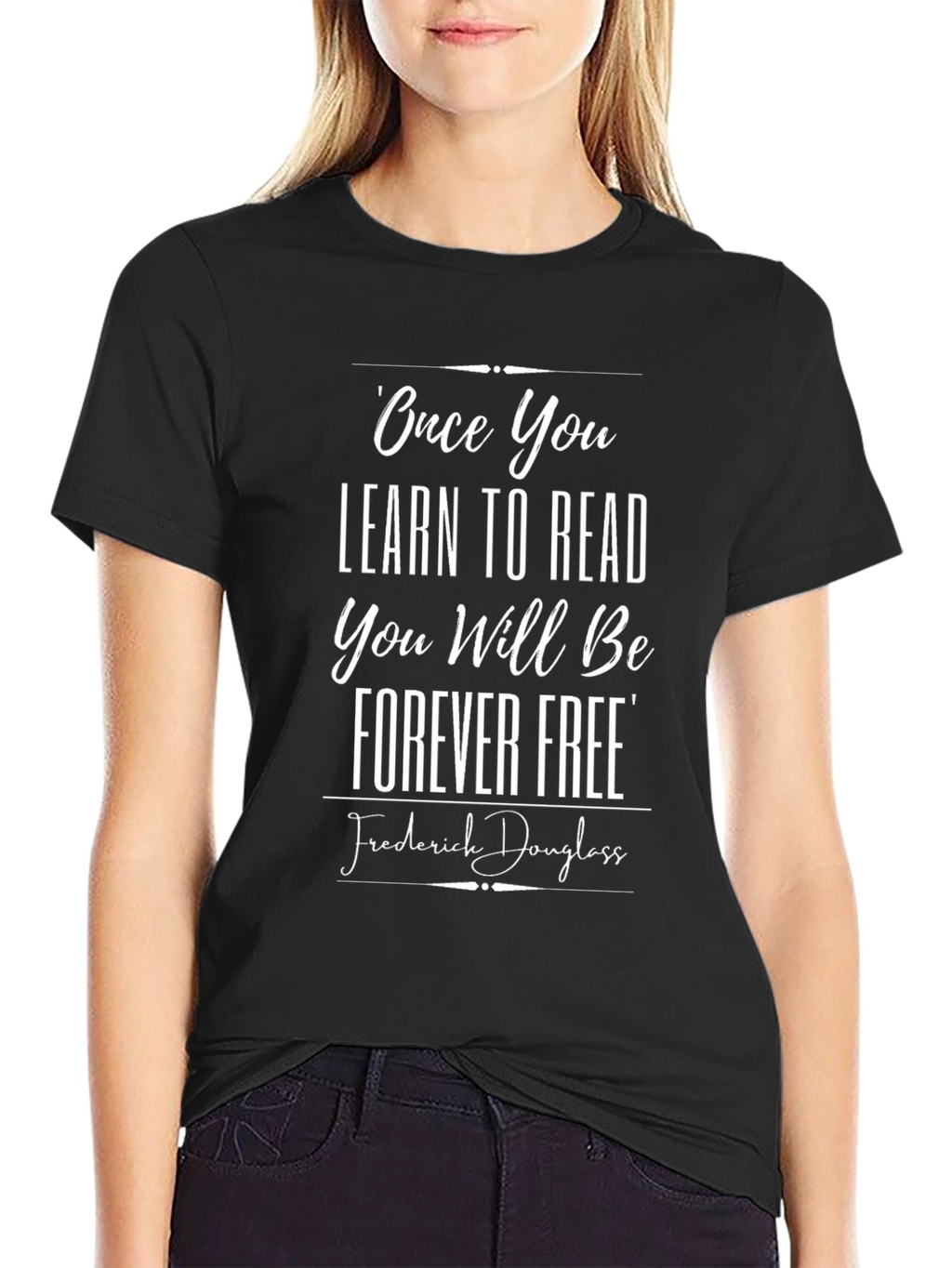 Learn To Read T-Shirt - Forever Free