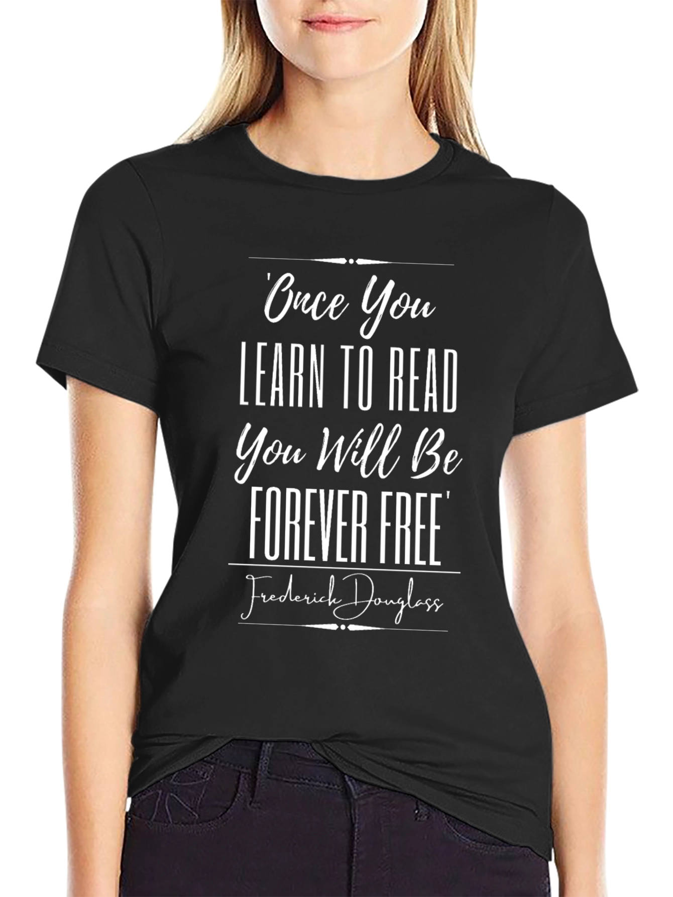Learn To Read T-Shirt - Forever Free
