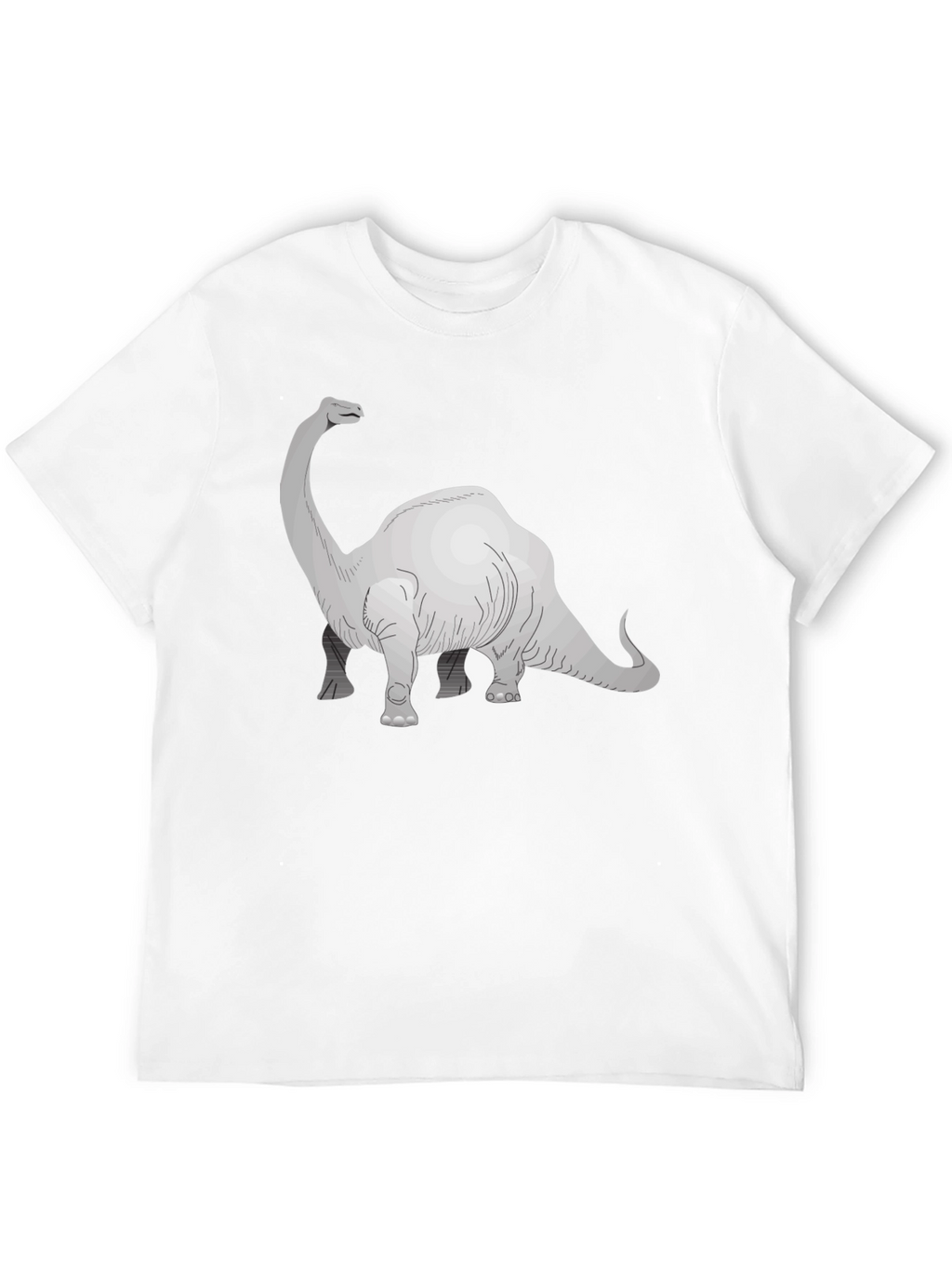 Dino Graphic Tee - Black Cotton T-Shirt