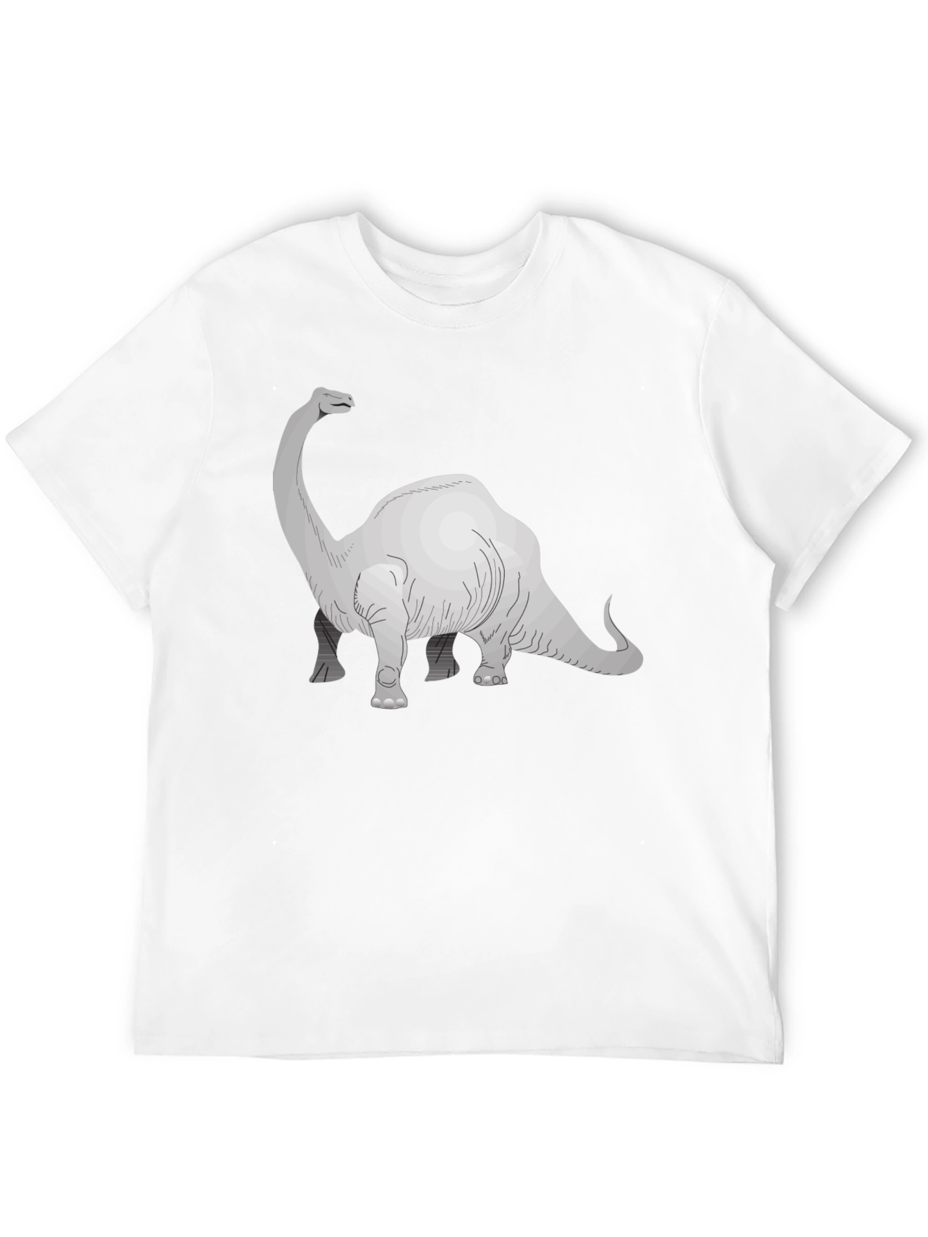 Dino Graphic Tee - Black Cotton T-Shirt