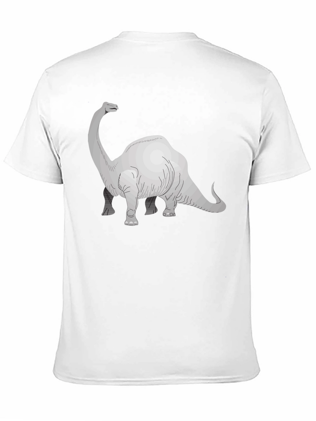 Dino Graphic Tee - Black Cotton T-Shirt