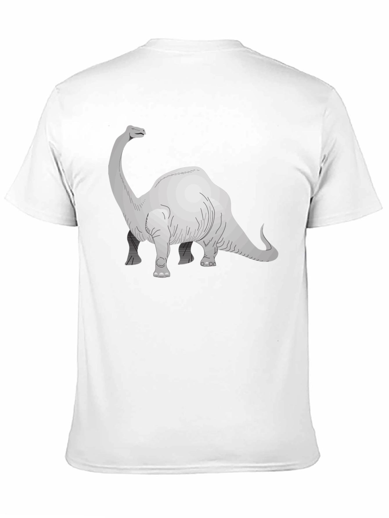 Dino Graphic Tee - Black Cotton T-Shirt