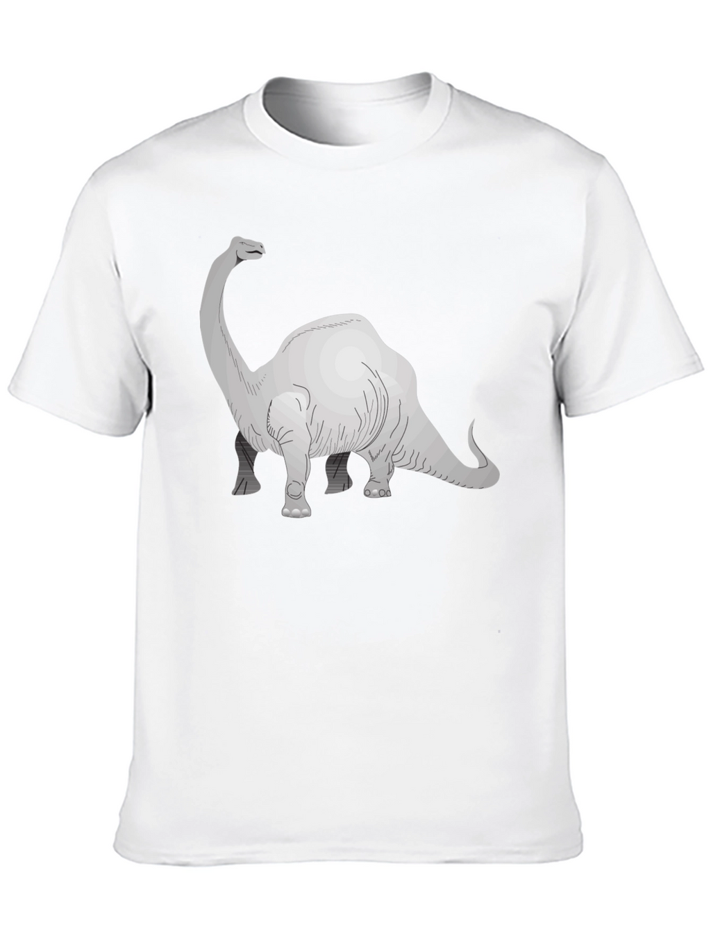 Dino Graphic Tee - Black Cotton T-Shirt