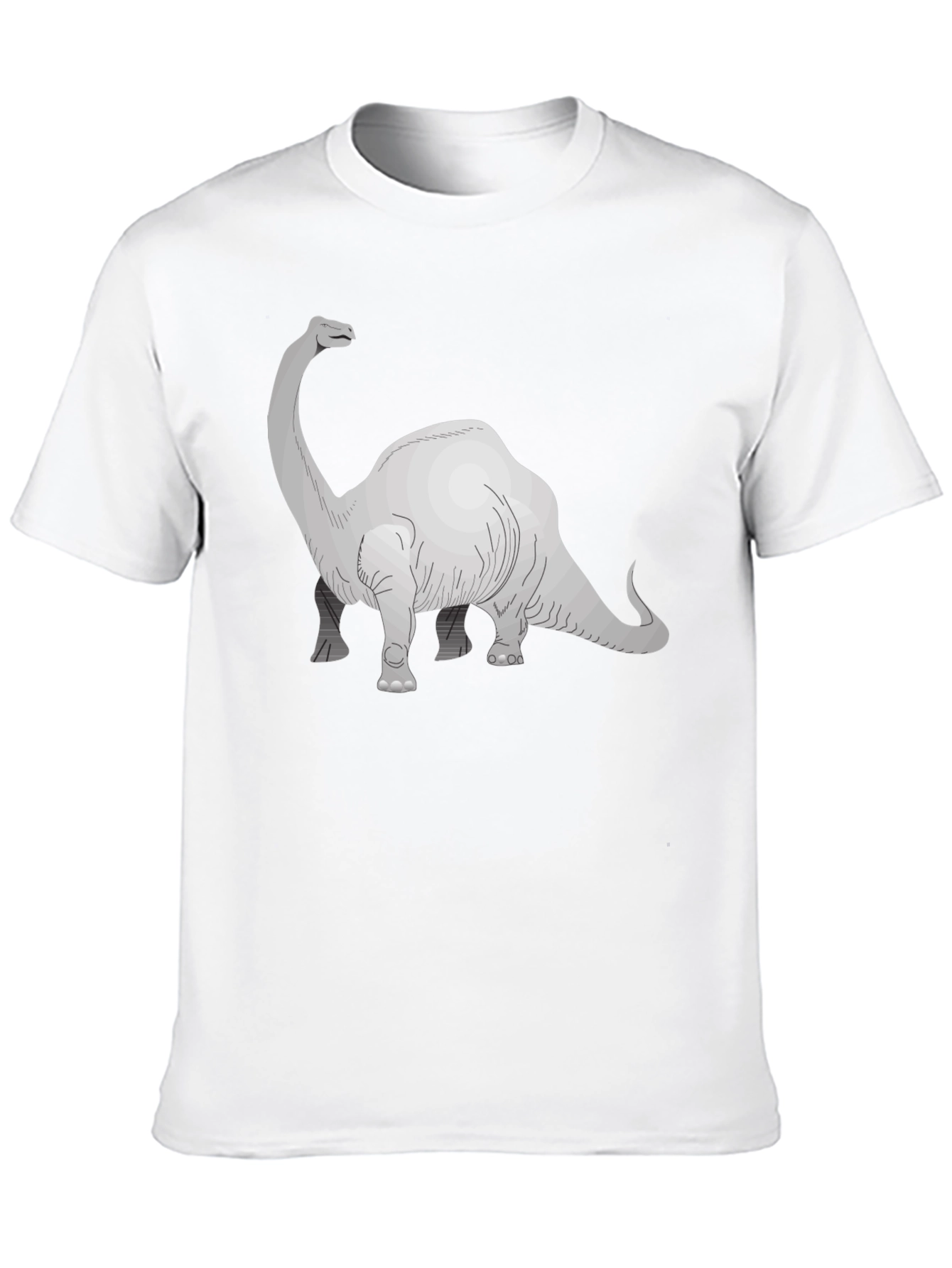Dino Graphic Tee - Black Cotton T-Shirt