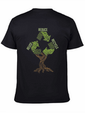 Eco-Friendly Tree Recycle Symbol Graphic Tee