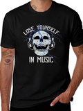 Lose Yourself in Music Graphic Tee
