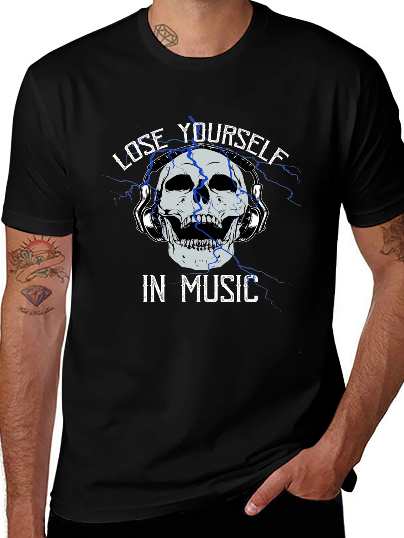 Lose Yourself in Music Graphic Tee