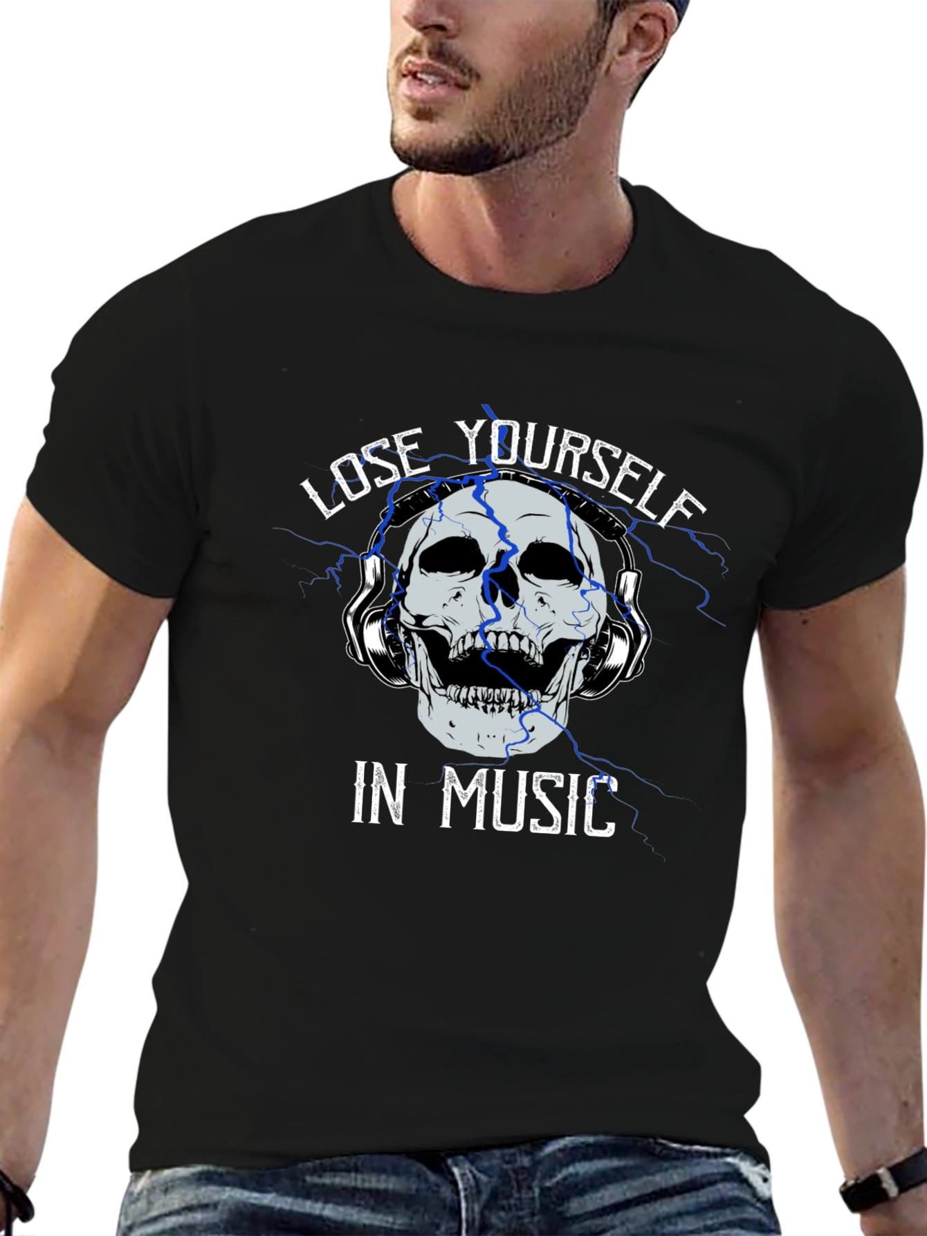 Lose Yourself in Music Graphic Tee