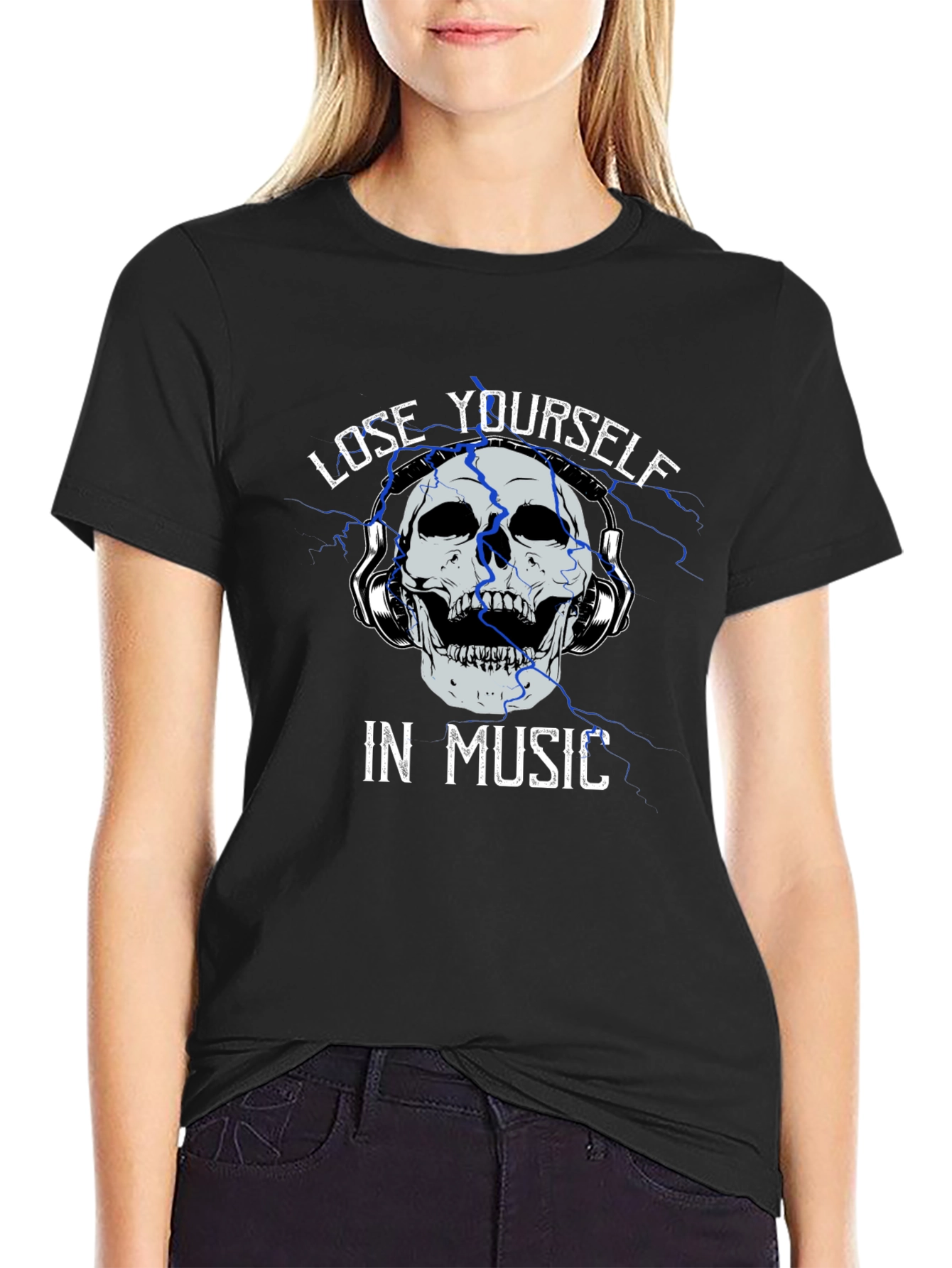 Lose Yourself in Music Graphic Tee