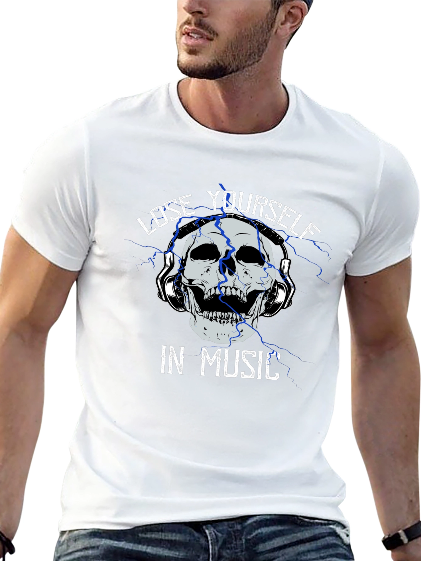 Lose Yourself in Music Graphic Tee