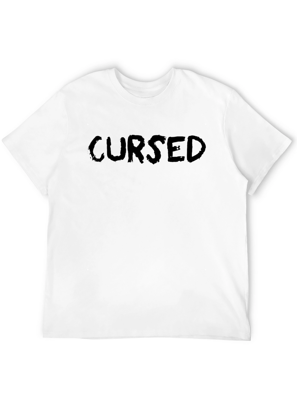 Cursed Graphic Tee - Mens Black T-Shirt