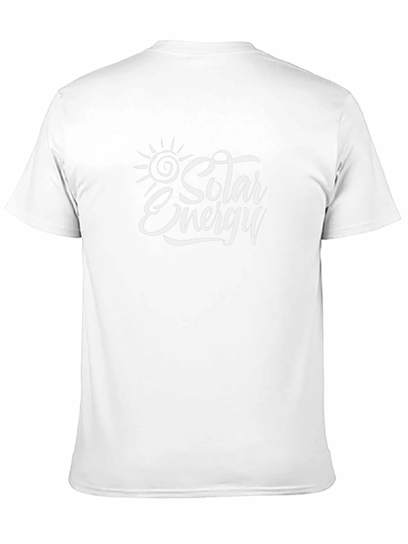Solar Energy Graphic T-Shirt - Black