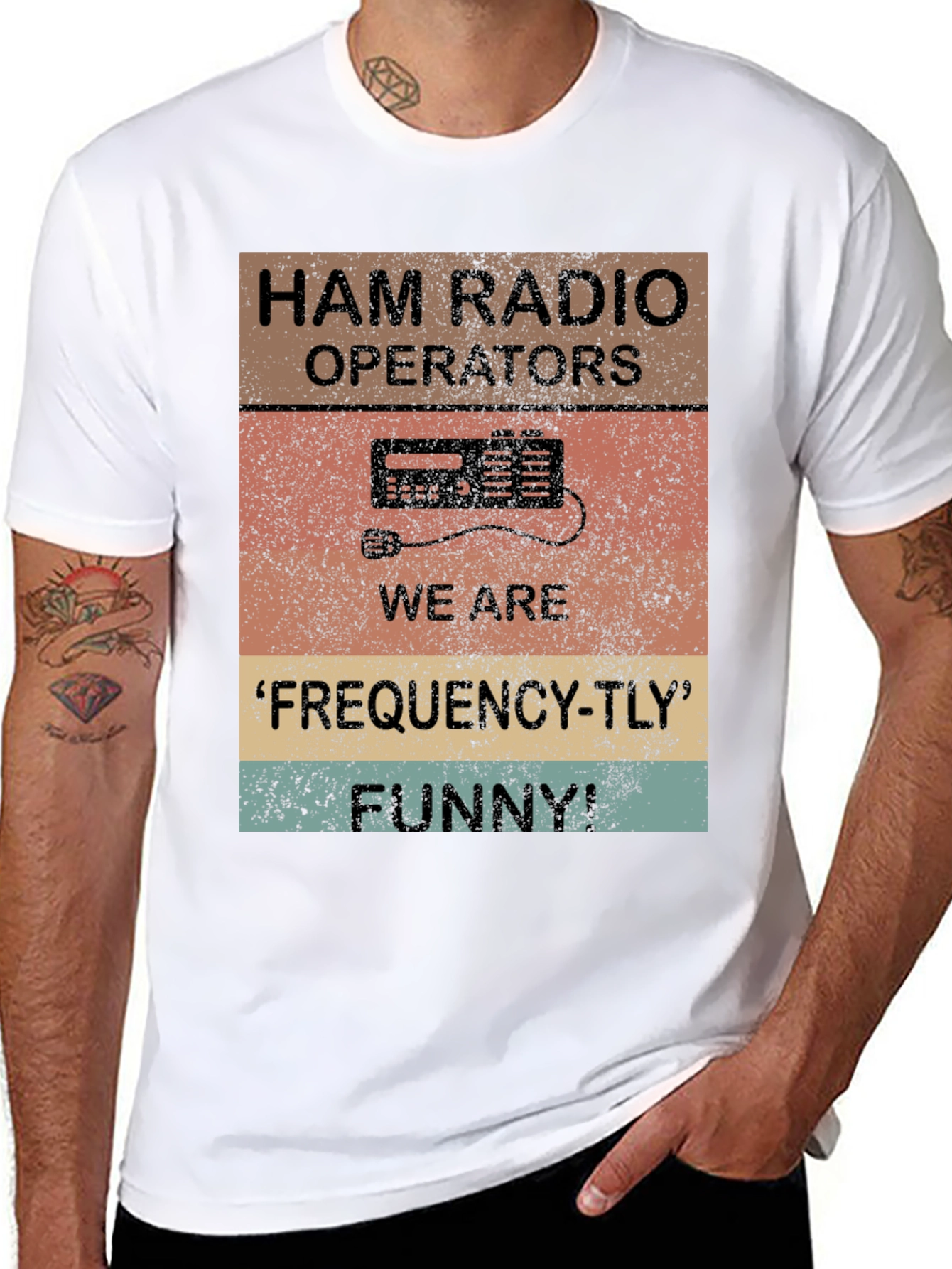 Ham Radio Operator Funny Frequency T-Shirt