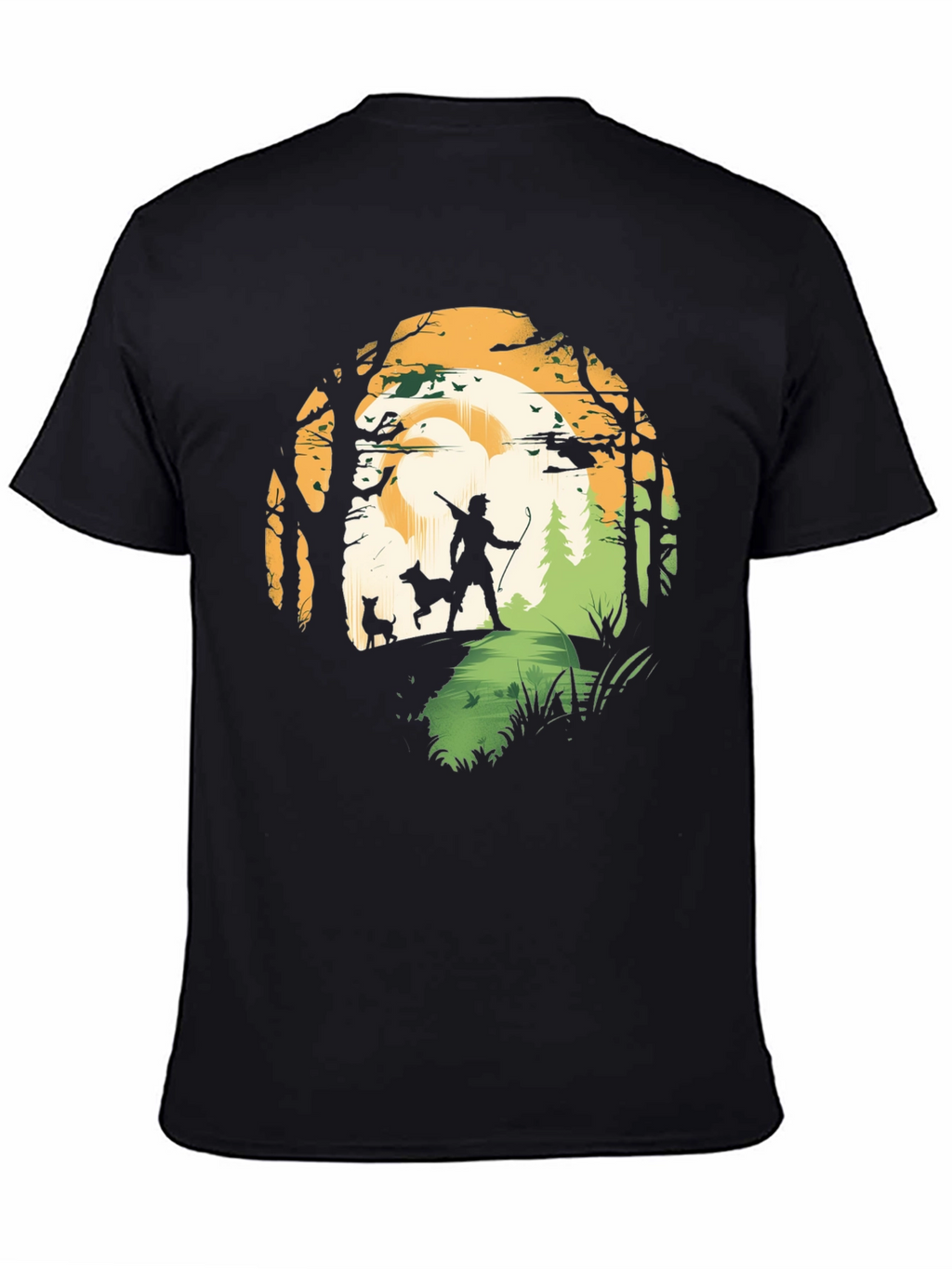 Hunter & Dogs Graphic Tee