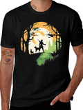 Hunter & Dogs Graphic Tee