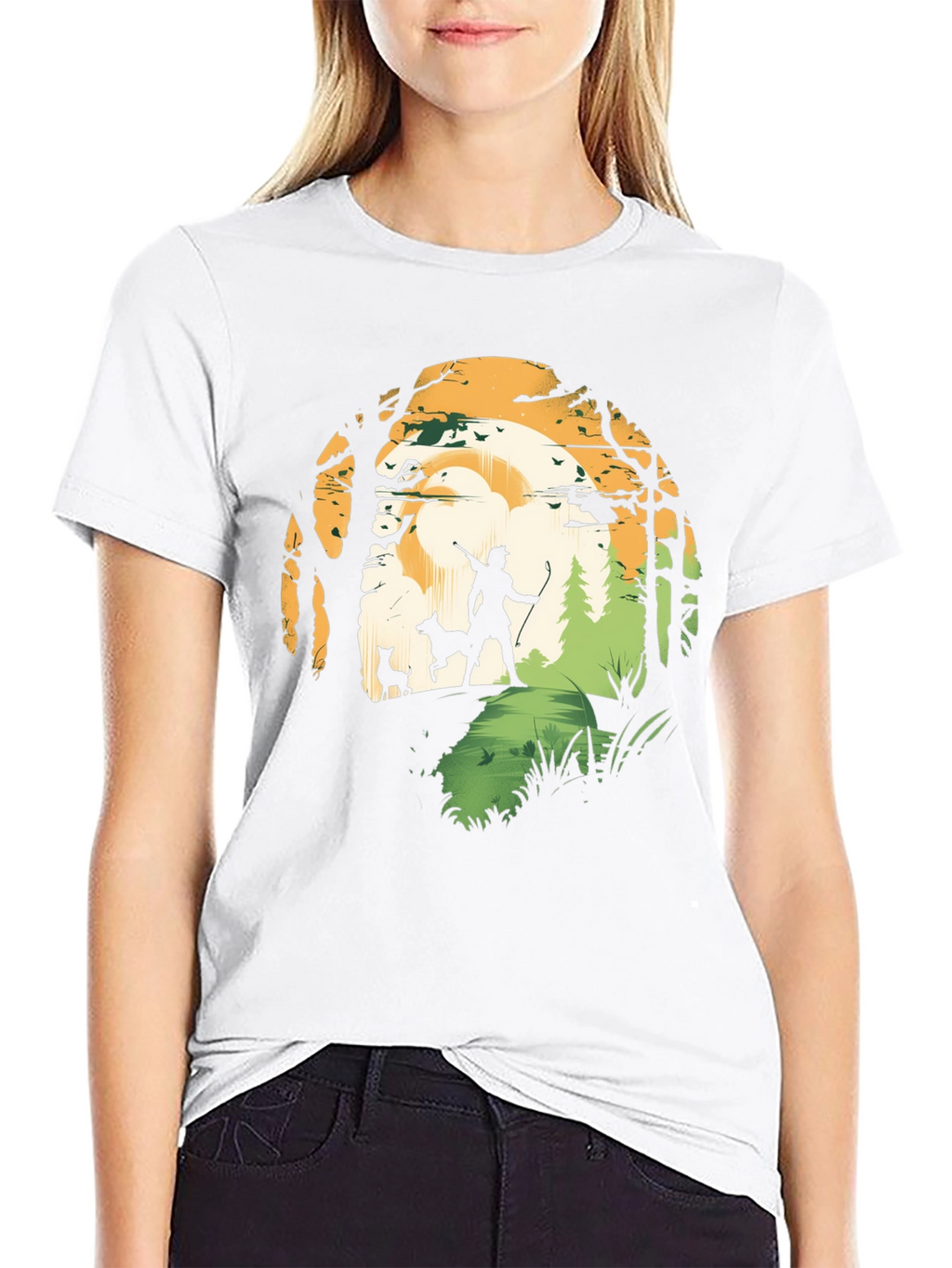 Hunter & Dogs Graphic Tee