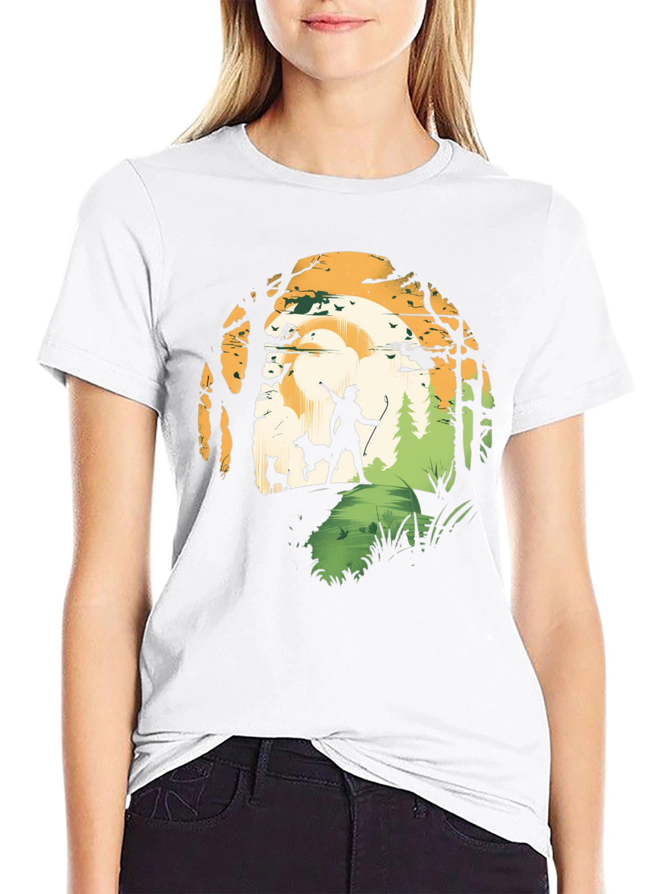 Hunter & Dogs Graphic Tee
