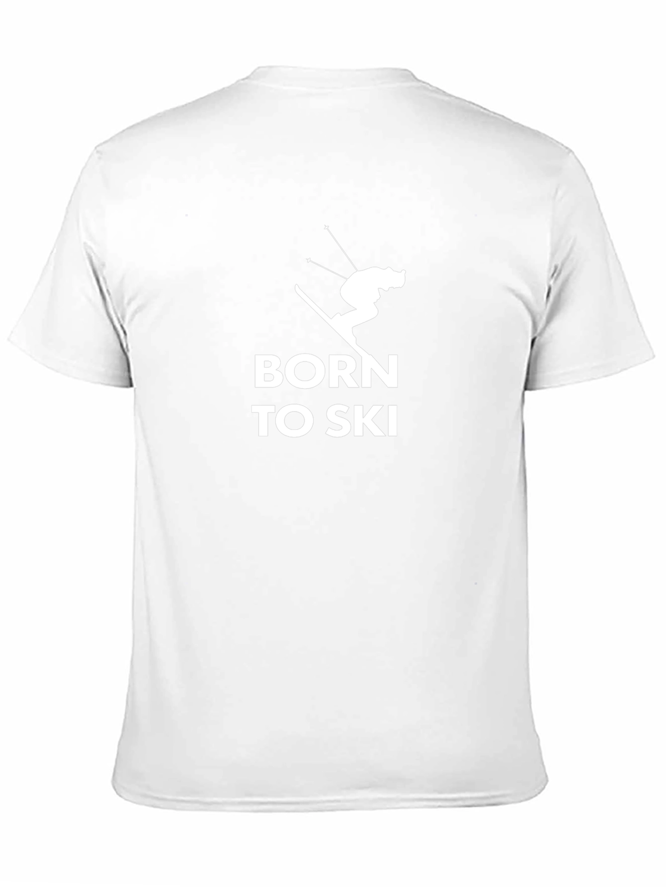 Born to Ski Graphic Tee - Black
