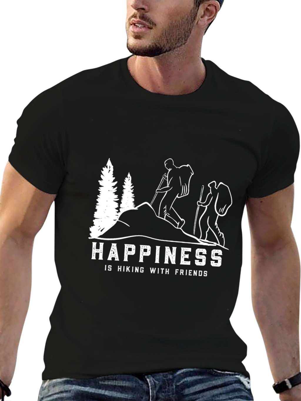 Hiking With Friends Graphic Tee
