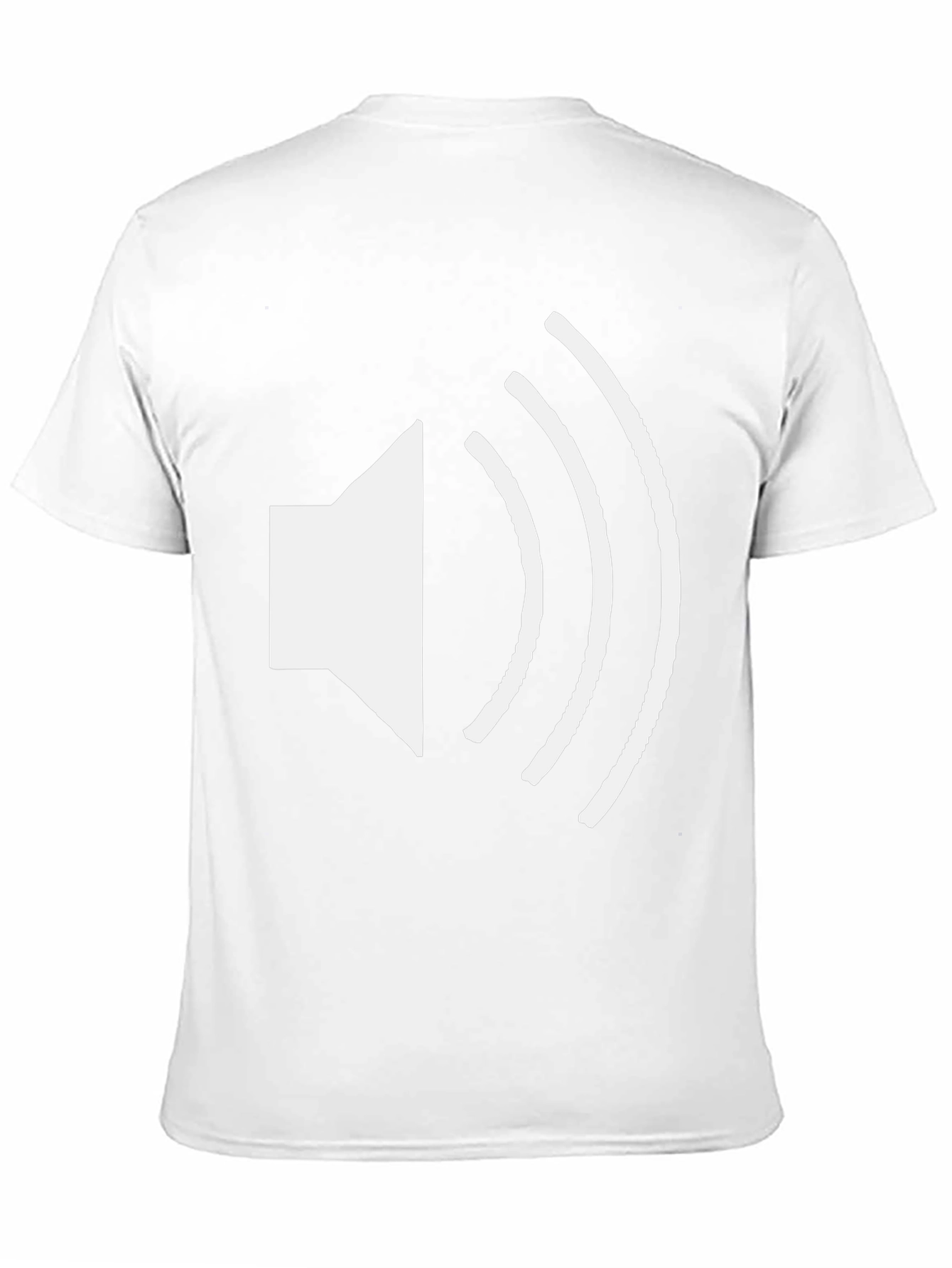 Sound Wave Graphic Tee - Black Cotton T-Shirt