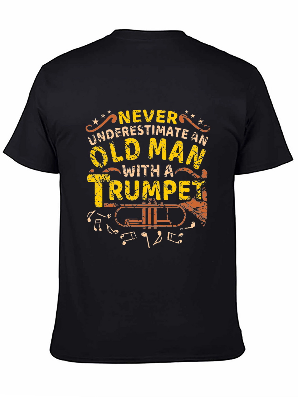 Old Man Trumpet T-Shirt